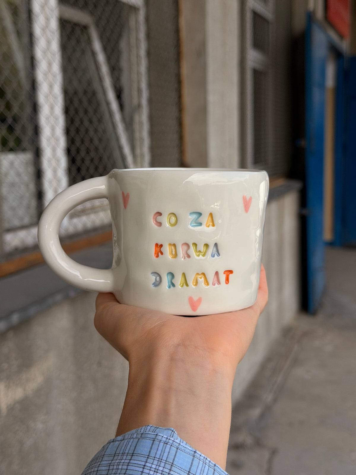 Kubek L "co za kurwa dramat"