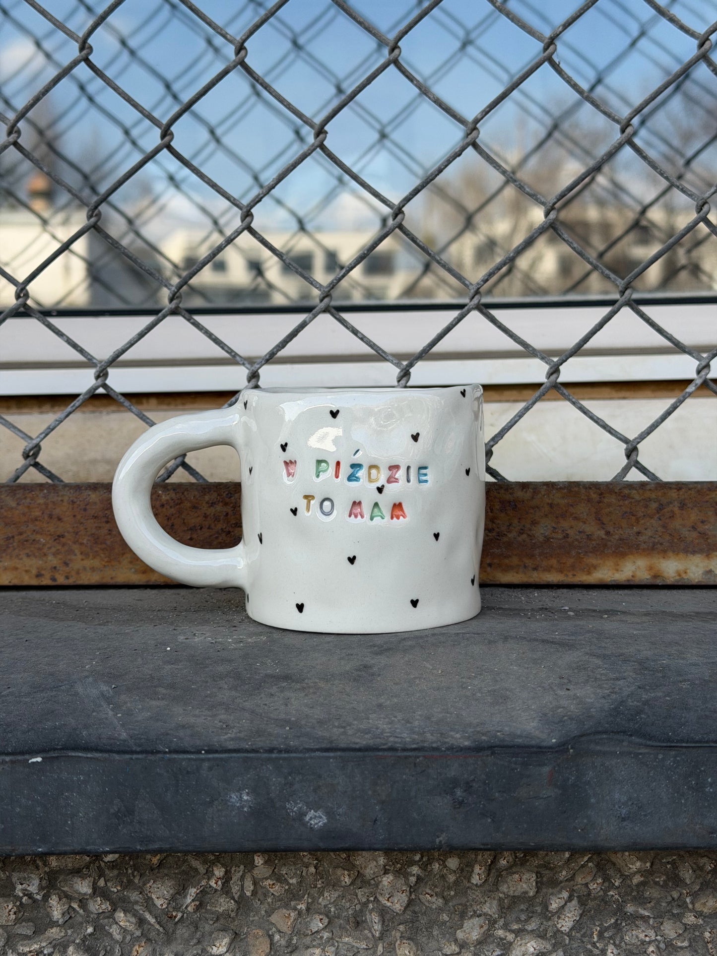 Kubek M "w piździe to mam"