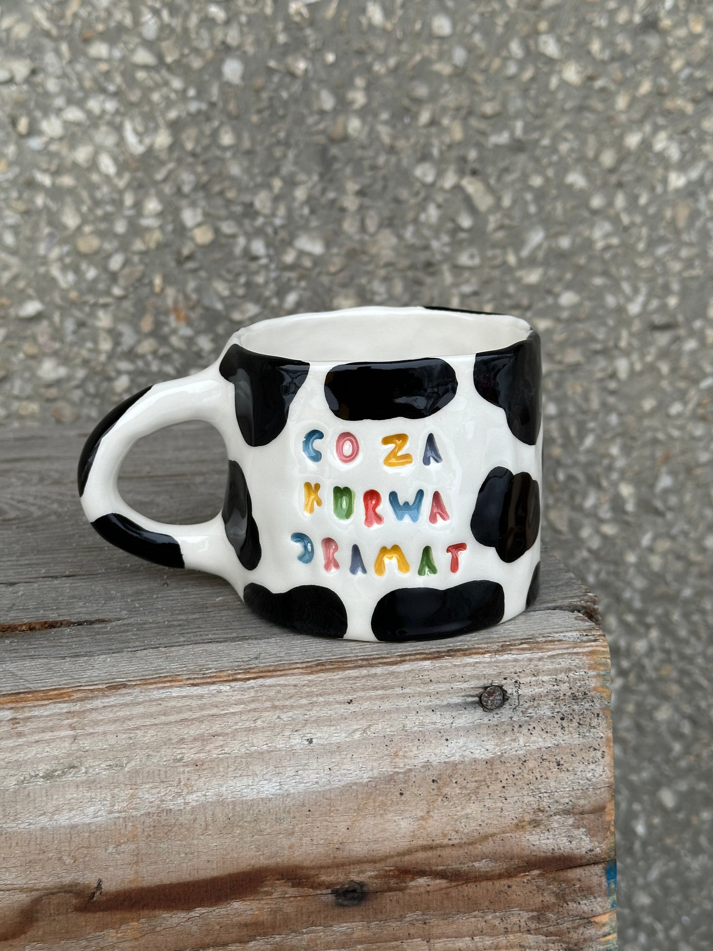 Kubek L "co za kurwa dramat"