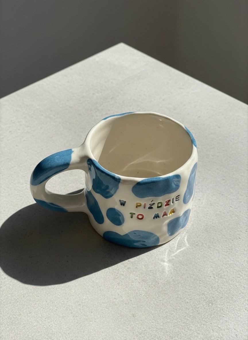 Kubek L "w piździe to mam"