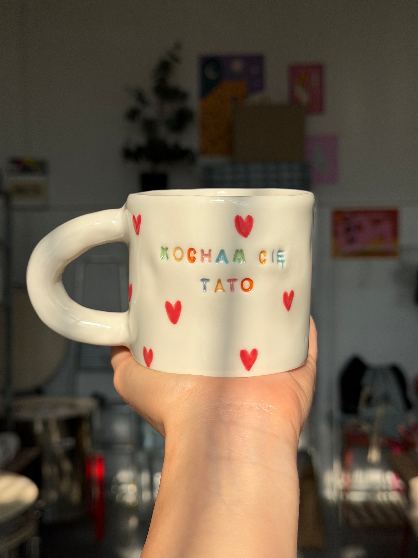 Kubek M "kocham cie tato"