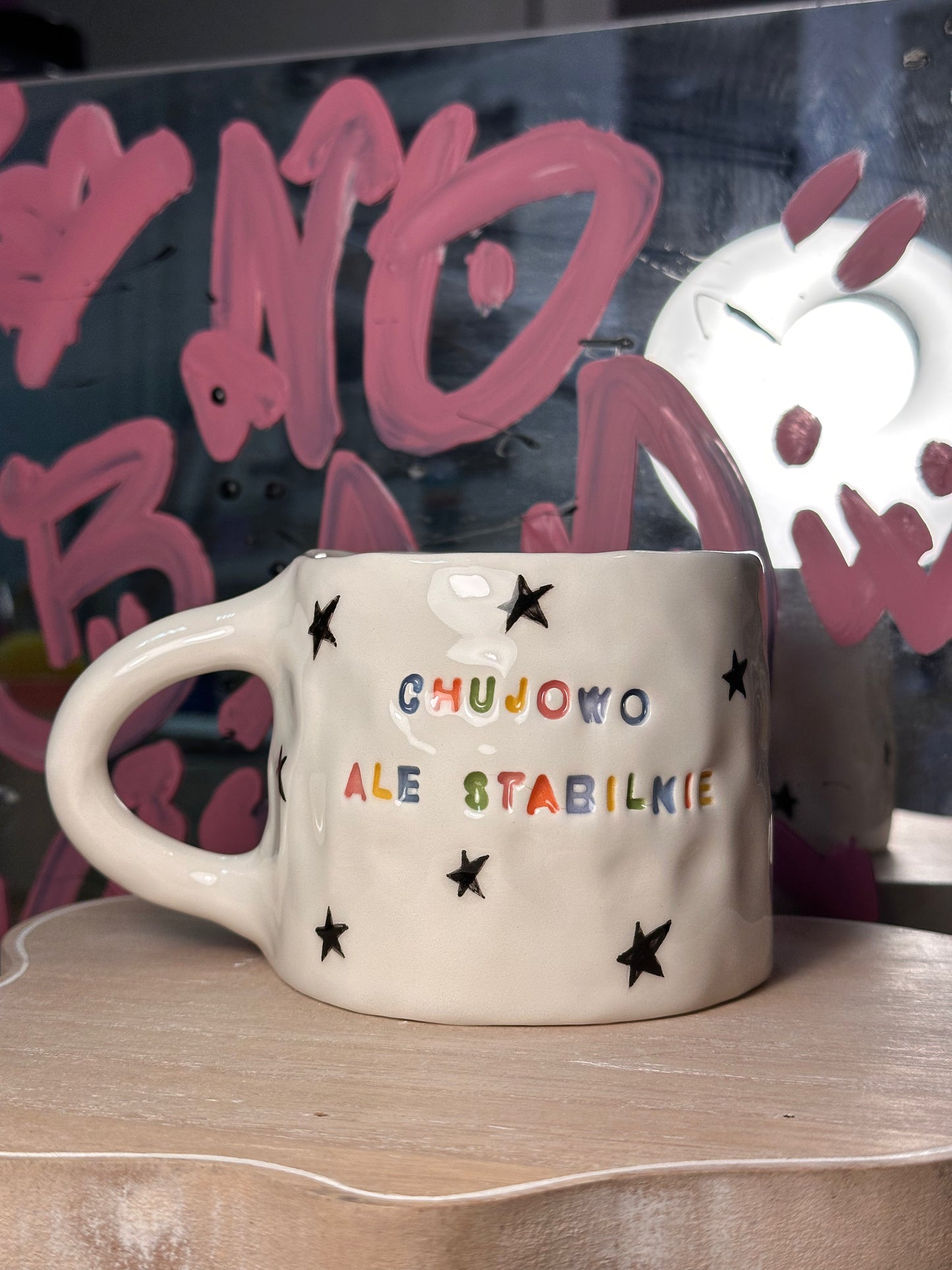 Kubek L "chujowo ale stabilnie"