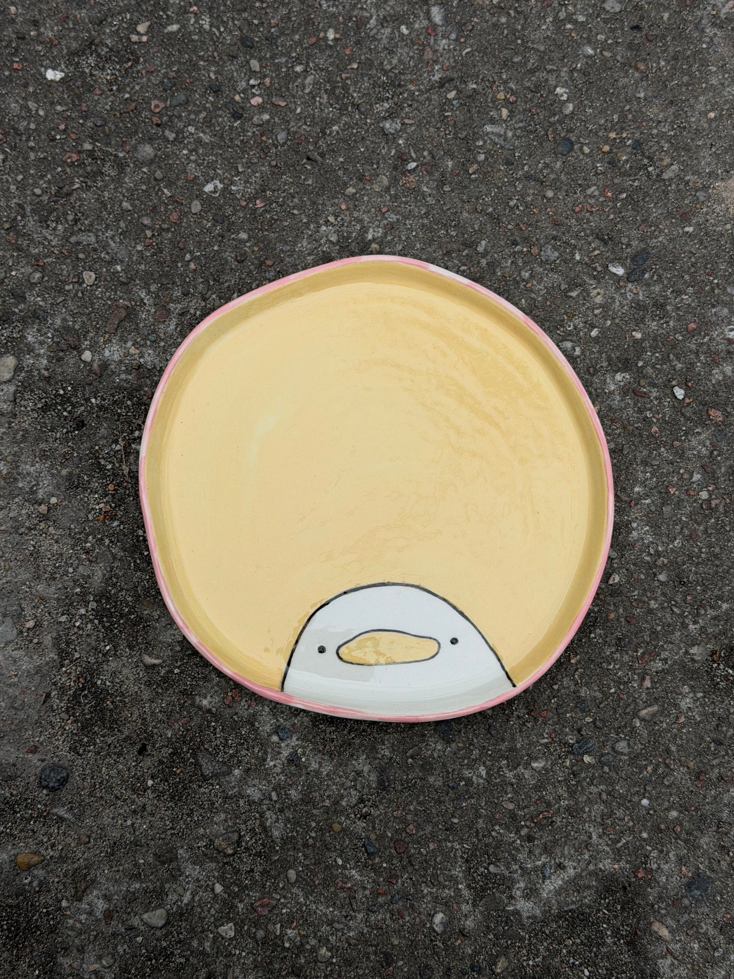Talerz deserowy "gęś" LIMITED