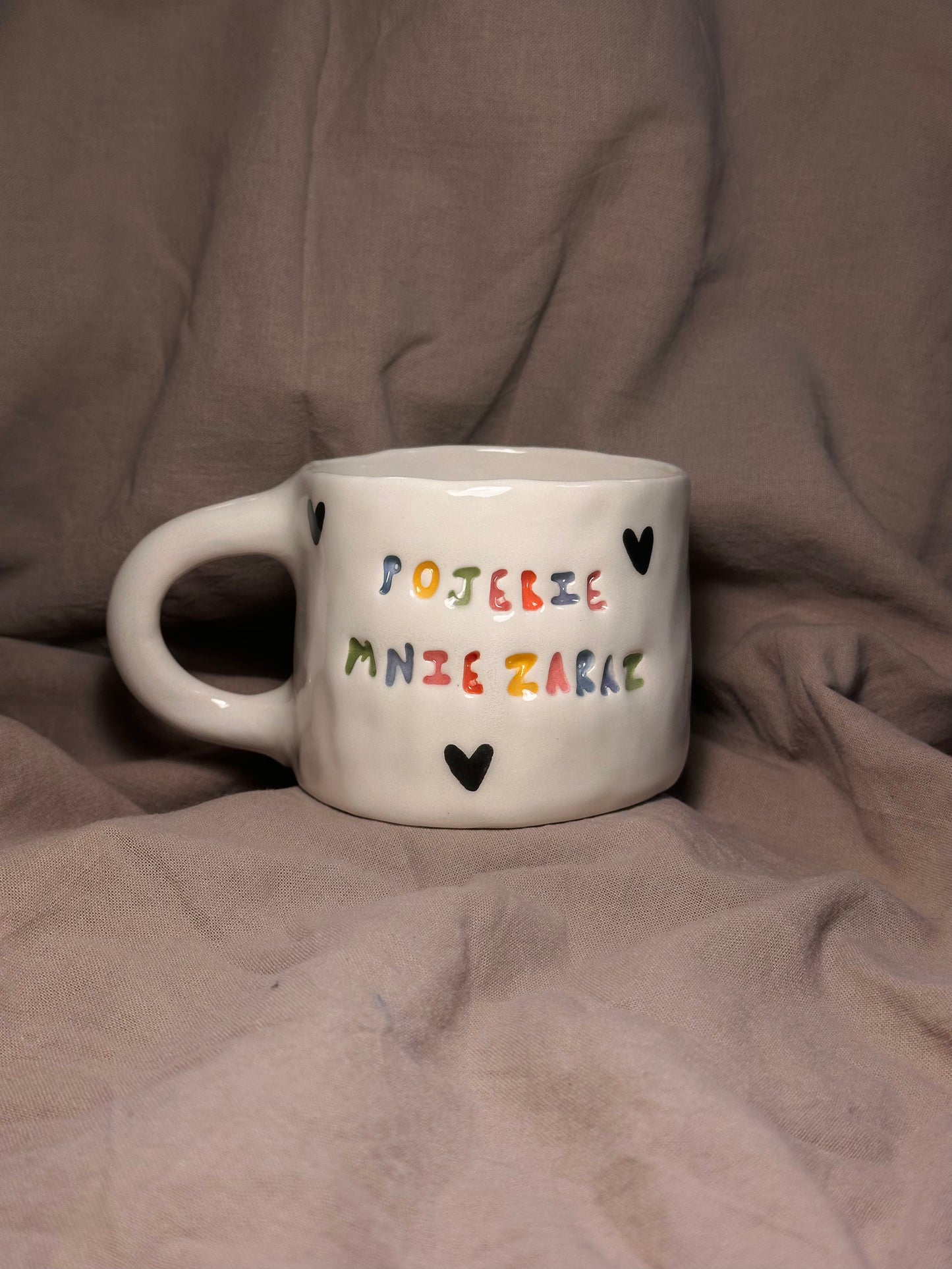 Kubek "pojebie mnie zaraz"