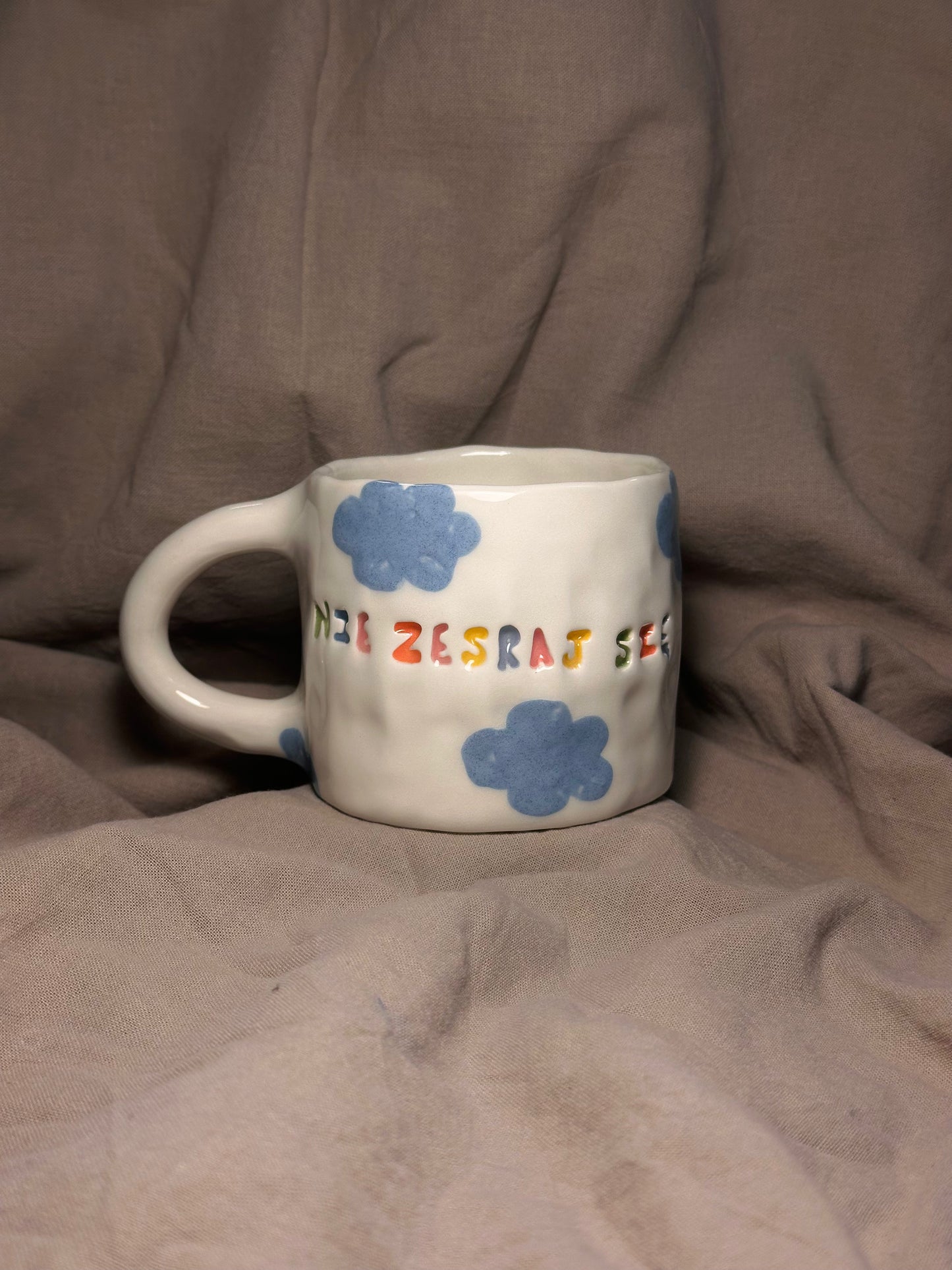 Kubek "nie zesraj się"