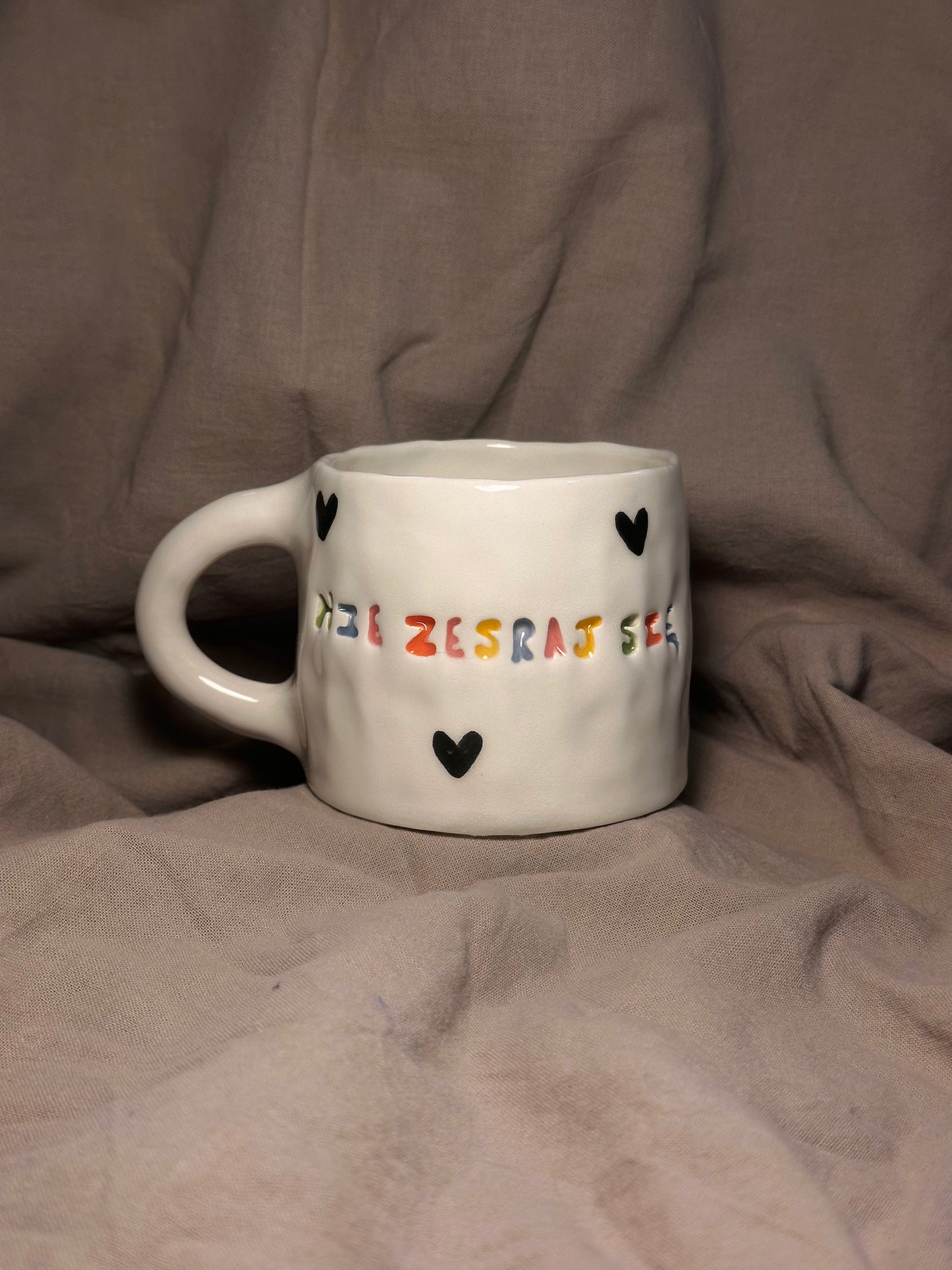 Kubek "nie zesraj się"