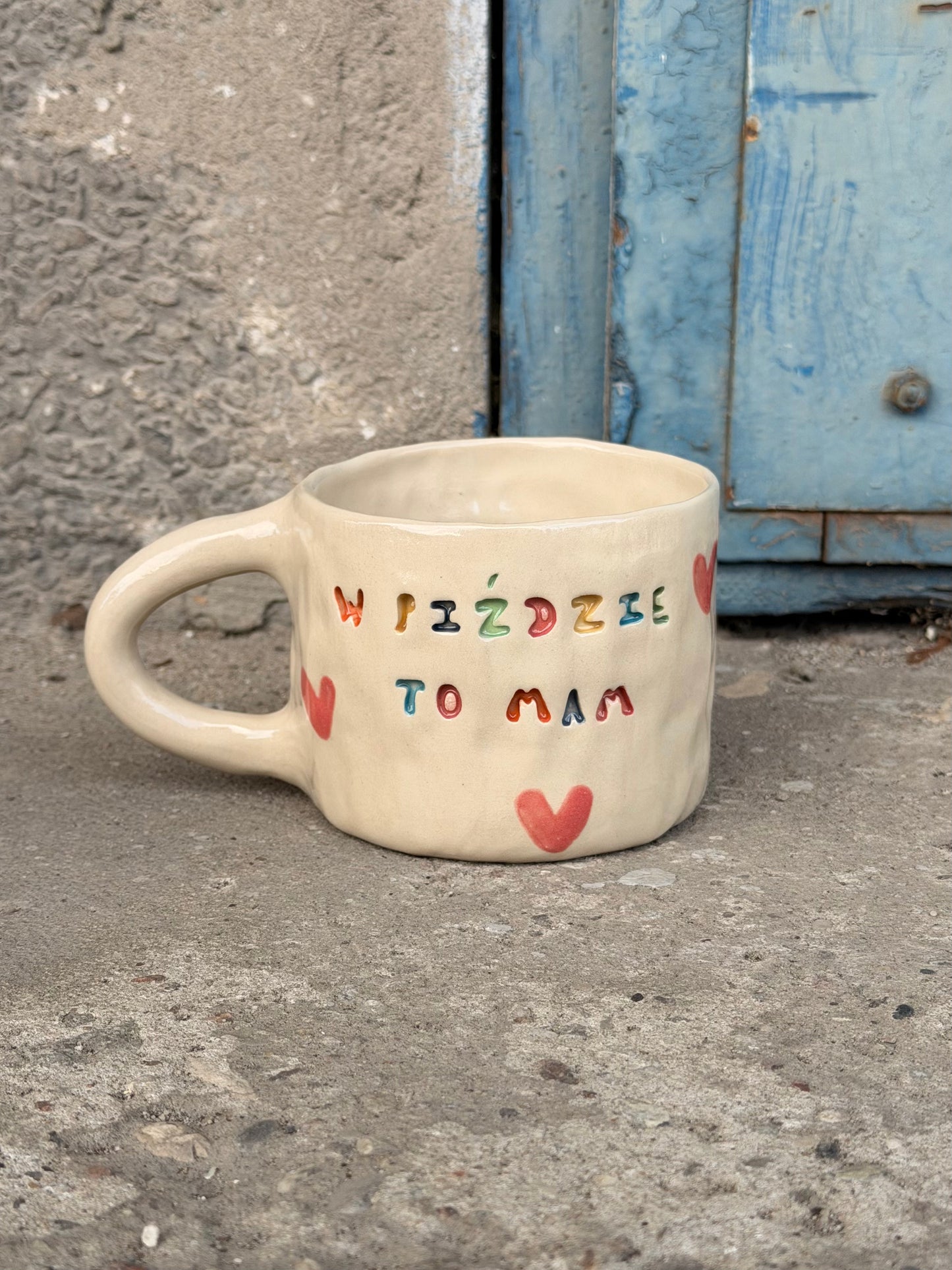 Kubek L "w piździe to mam"