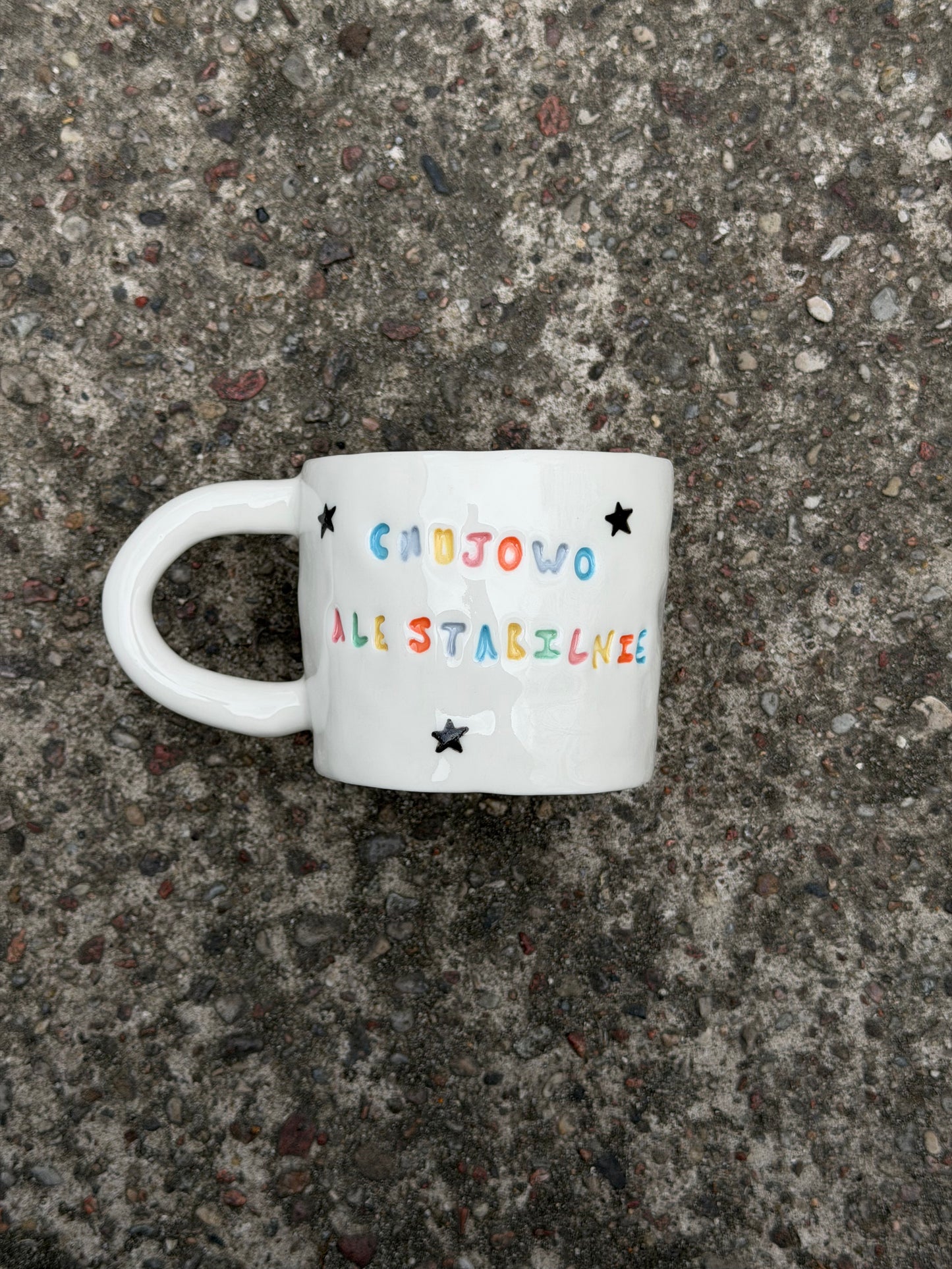 Kubek L "chujowo ale stabilnie"