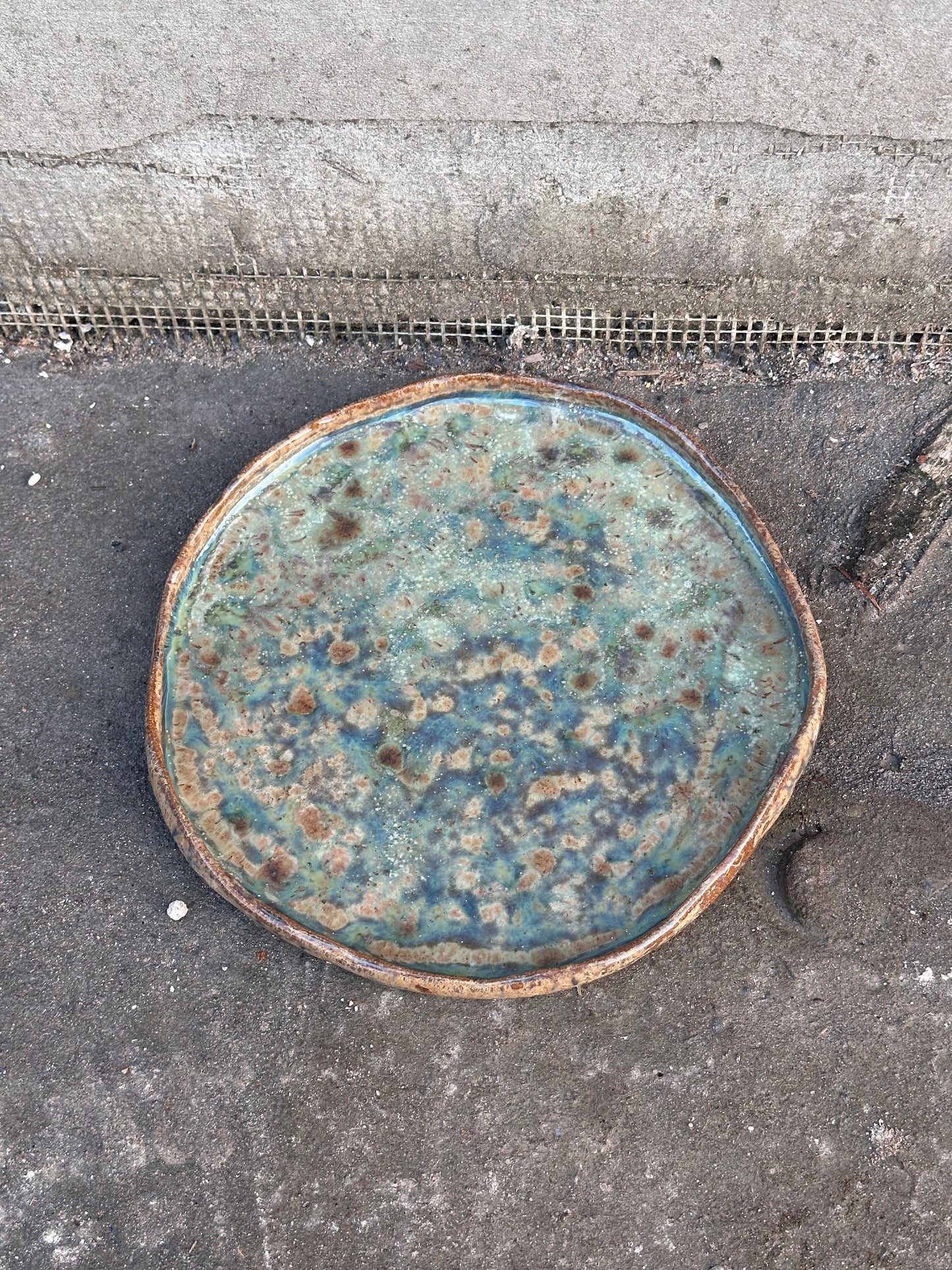 Talerz ceramiczny płaski