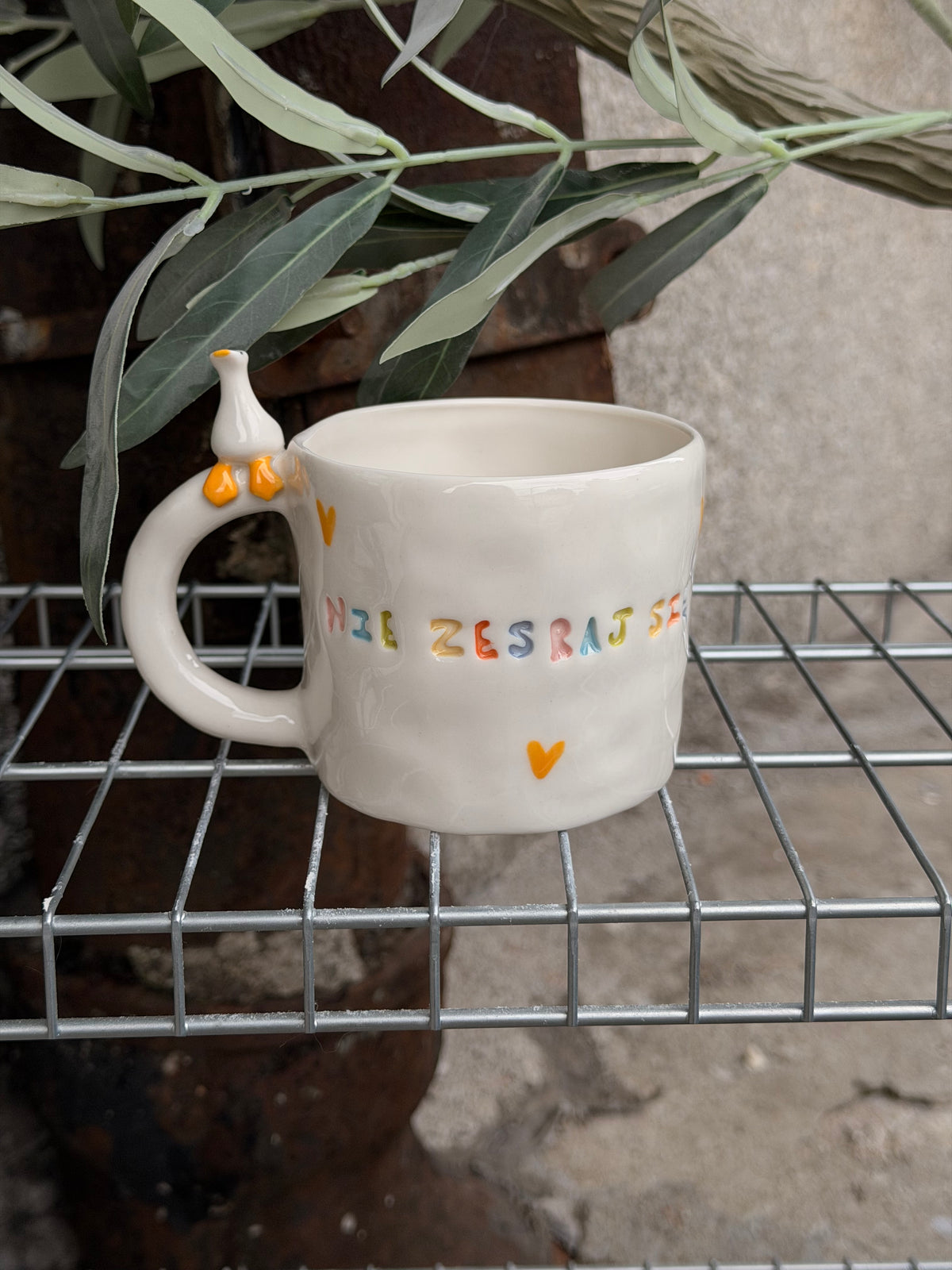 Kubek L "nie zesraj się"