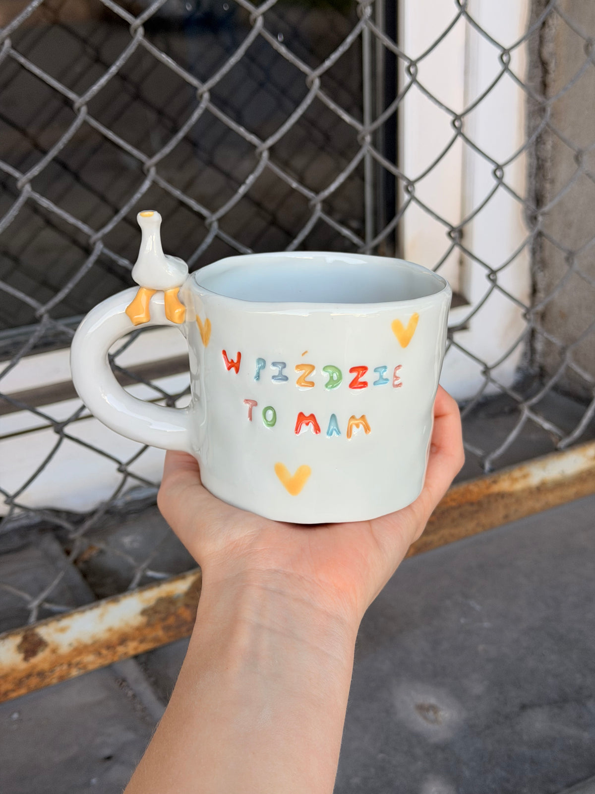 Kubek L "w piździe to mam"