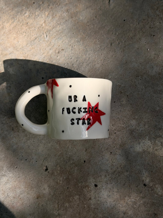Kubek L "ur a fucking star"