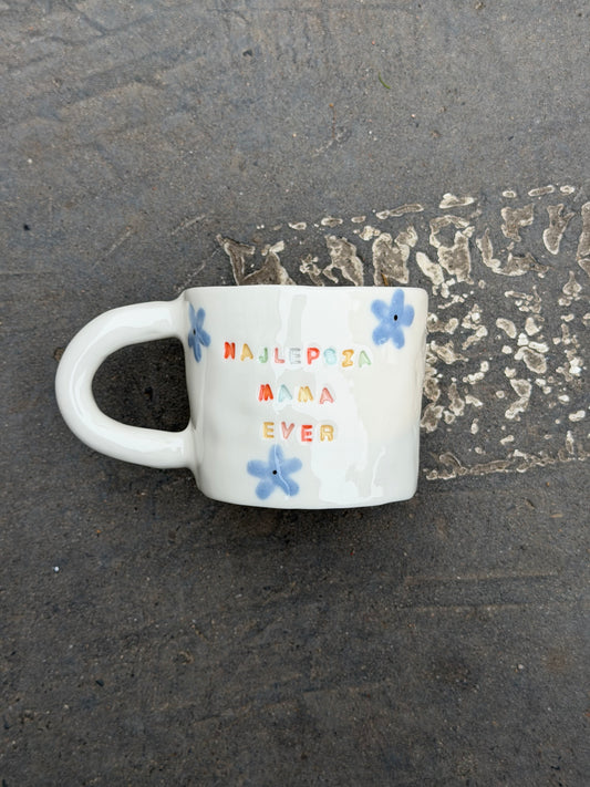 Kubek L "najlepsza mama ever"