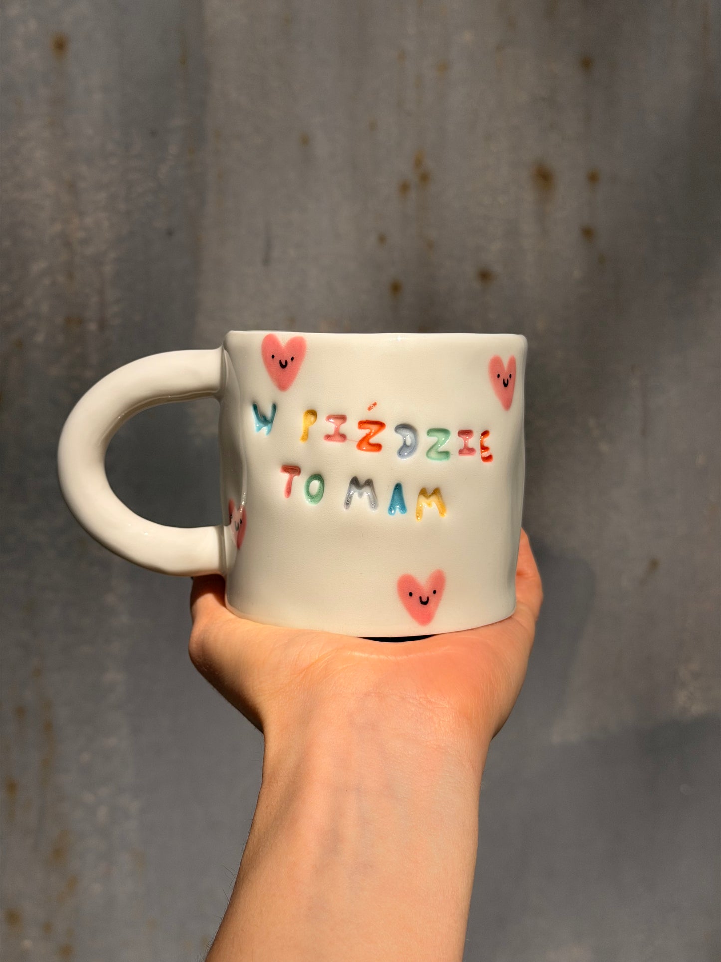 Kubek M "w piździe to mam"
