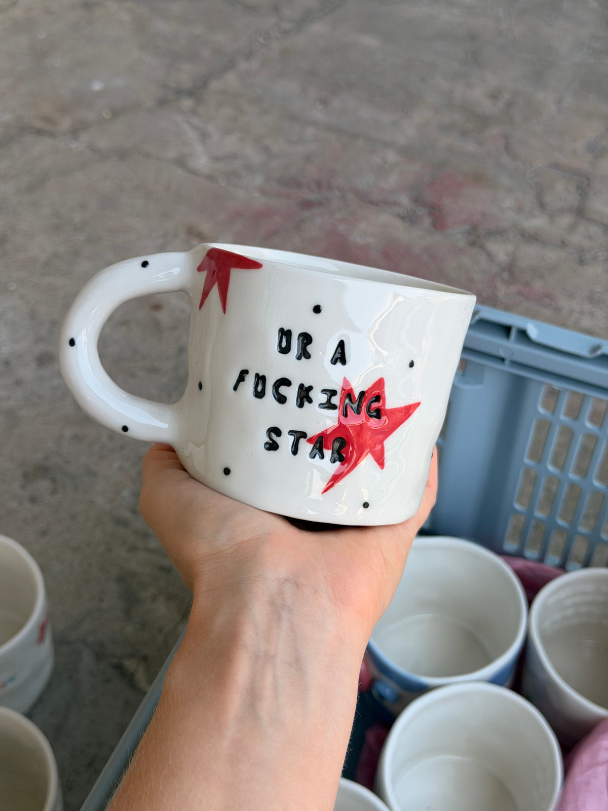 Kubek L "ur a fucking star"