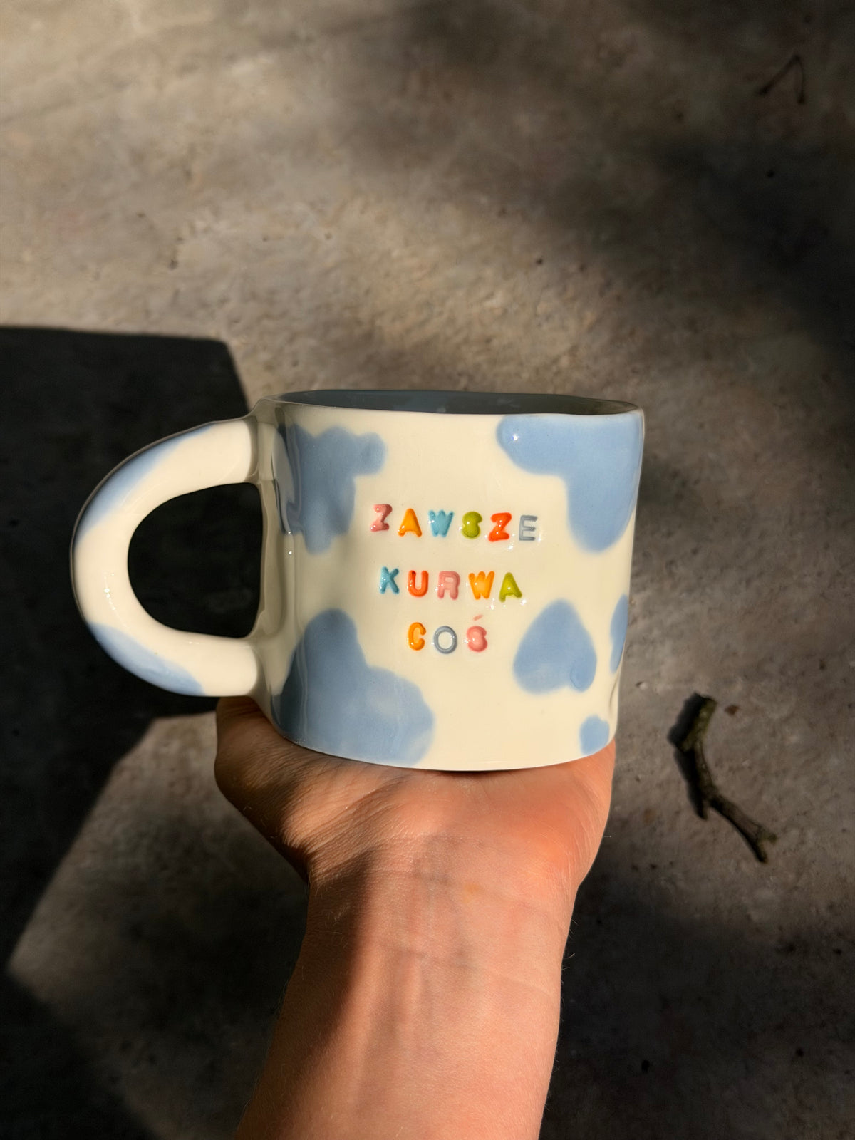 Kubek M "zawsze kurwa coś"
