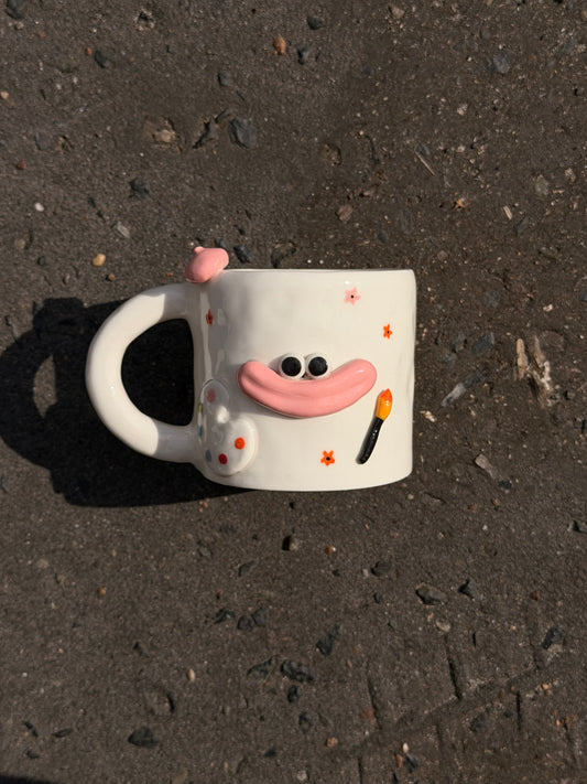 Kubek M "buźka artysta"