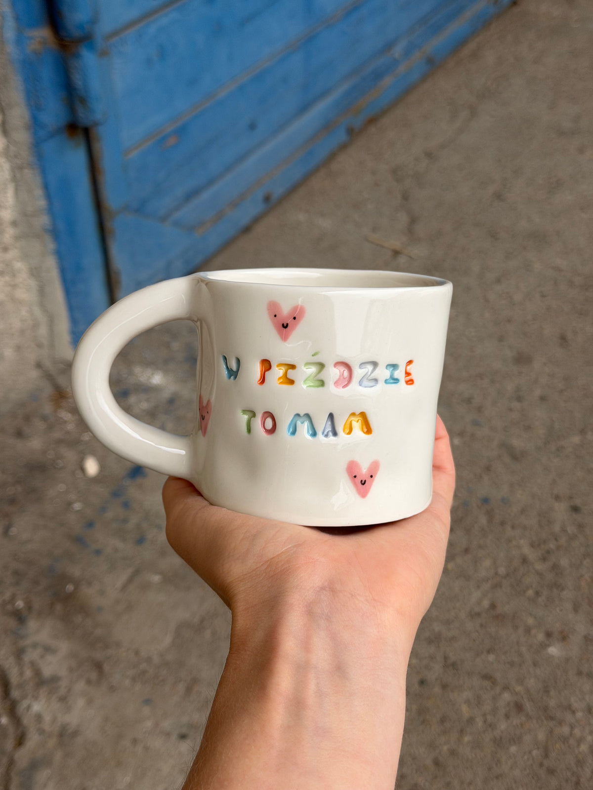 Kubek M "w piździe to mam"