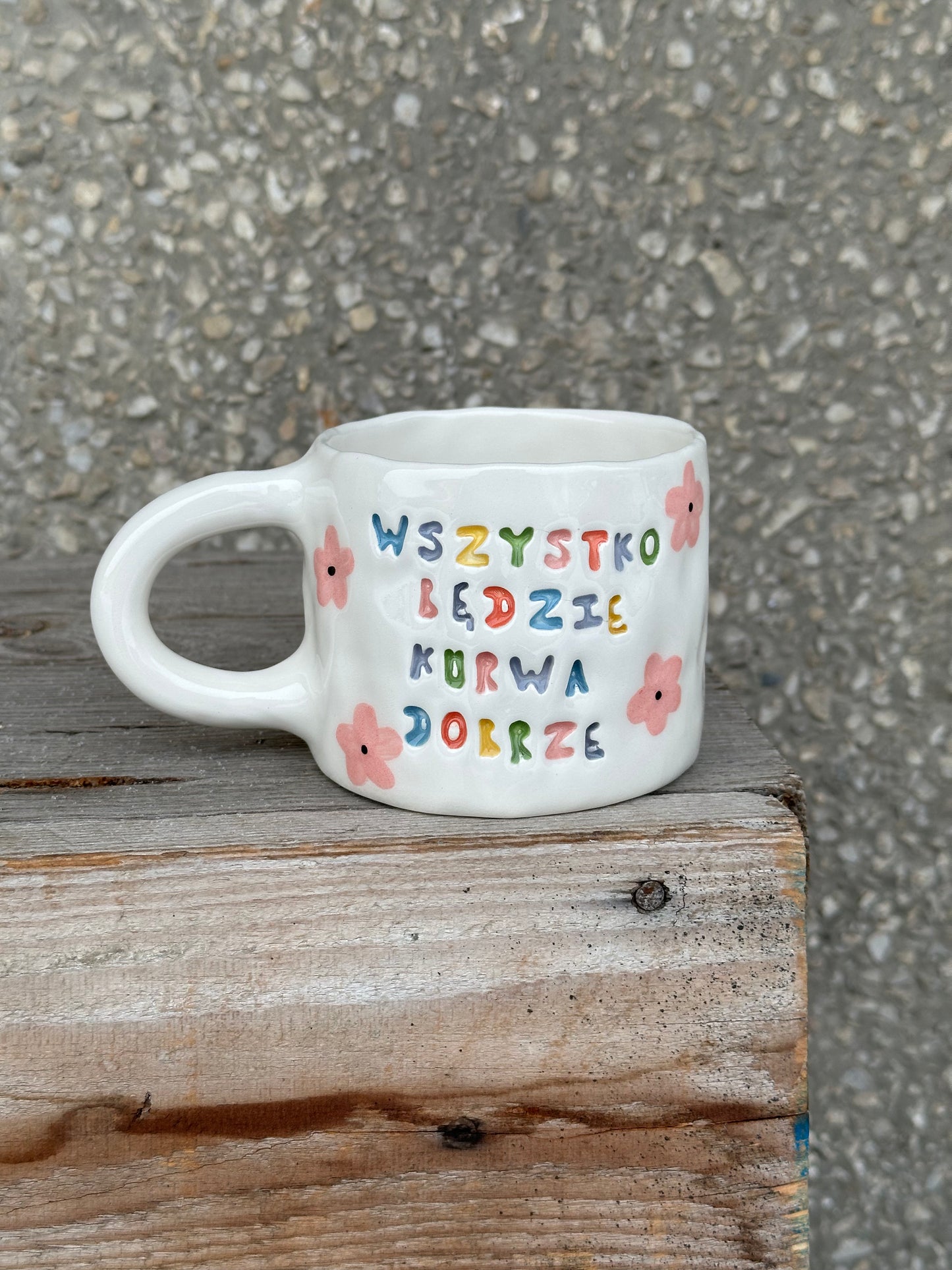 Kubek L "wszystko będzie kurwa dobrze"