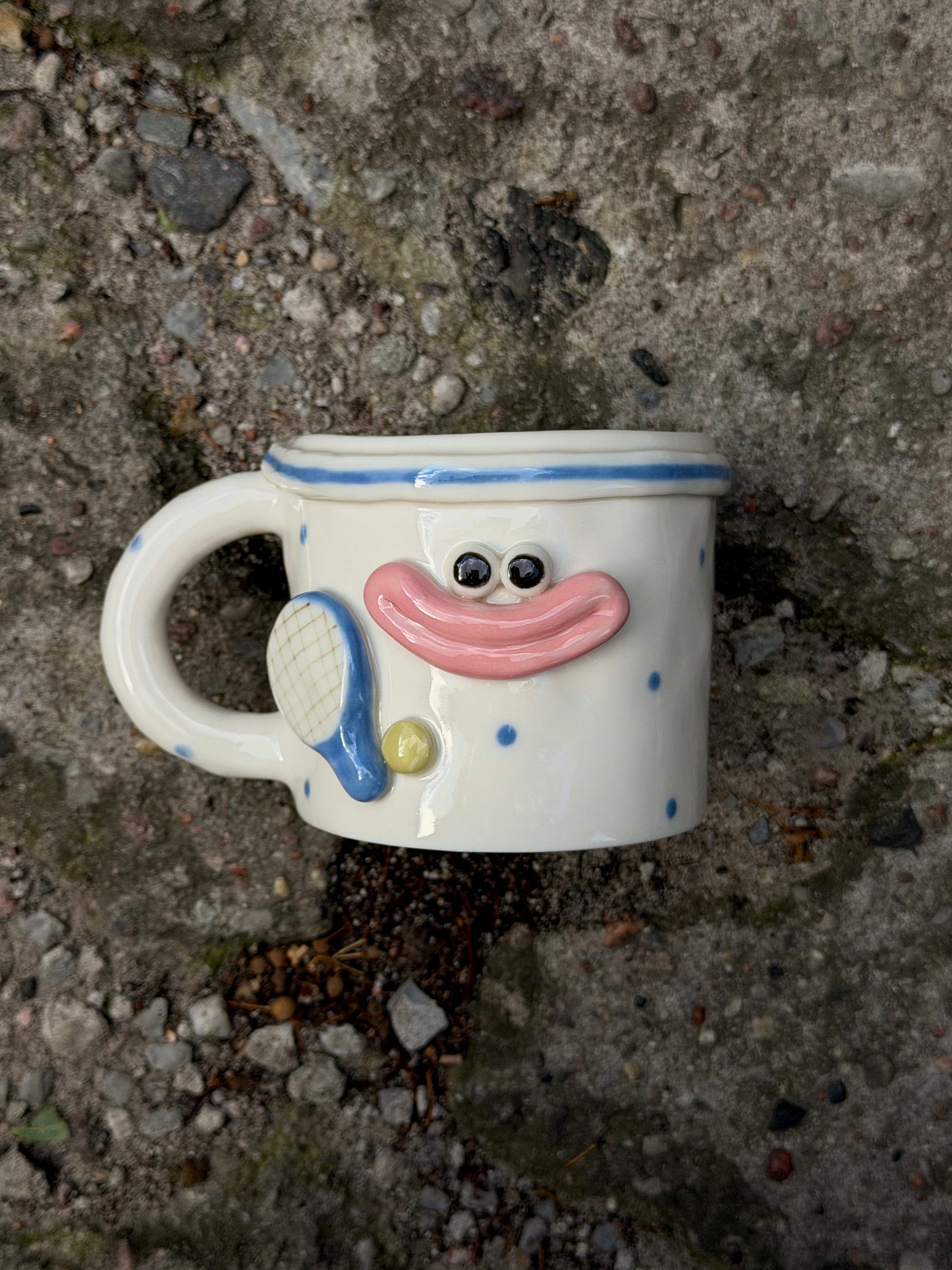 Kubek M "buźka tenisista"