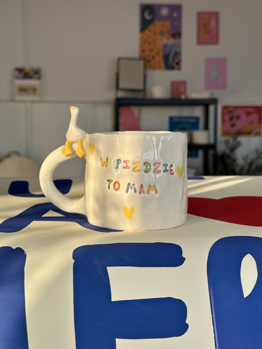 Kubek L "w piździe to mam"