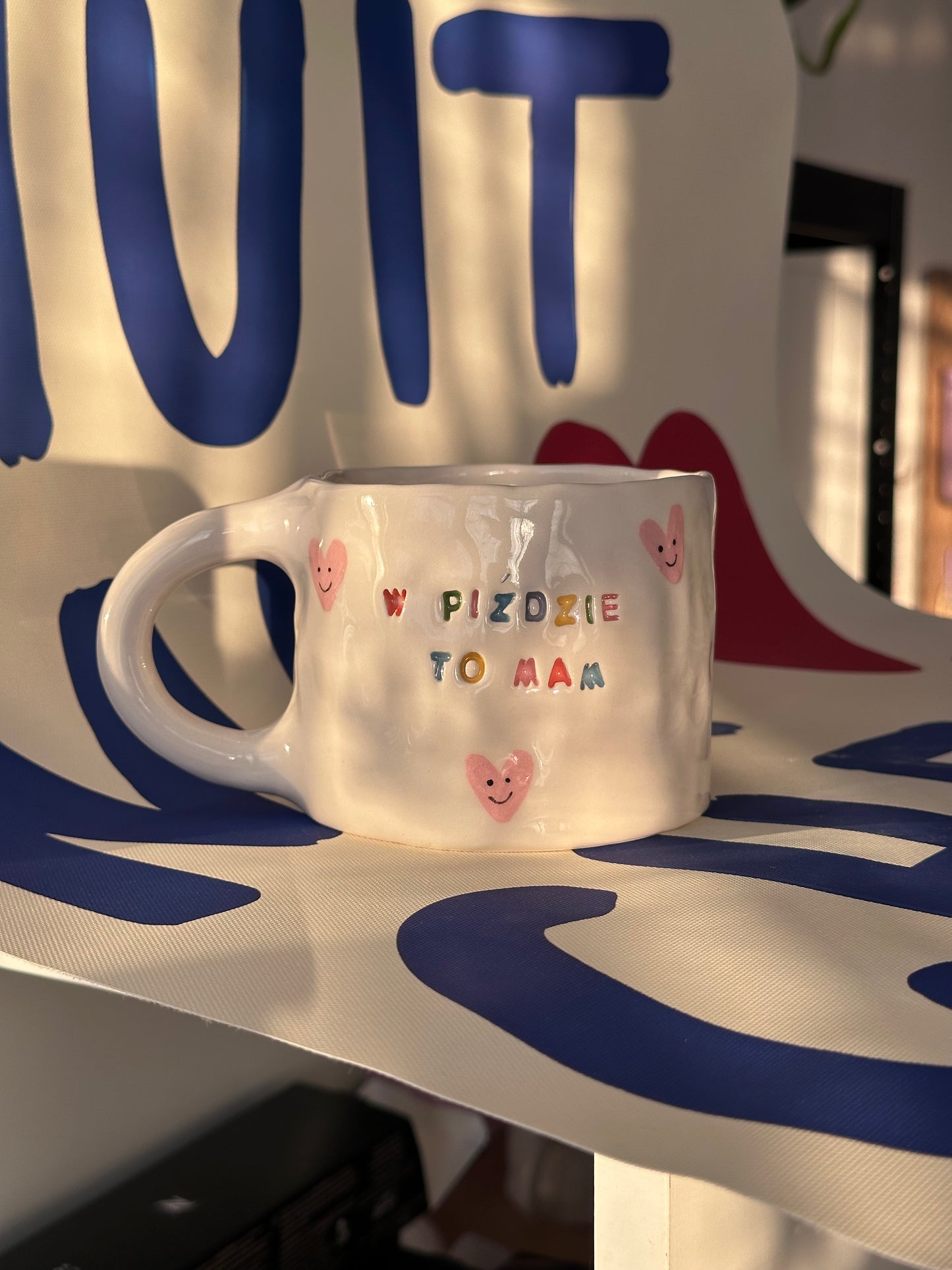 Kubek L "w piździe to mam"