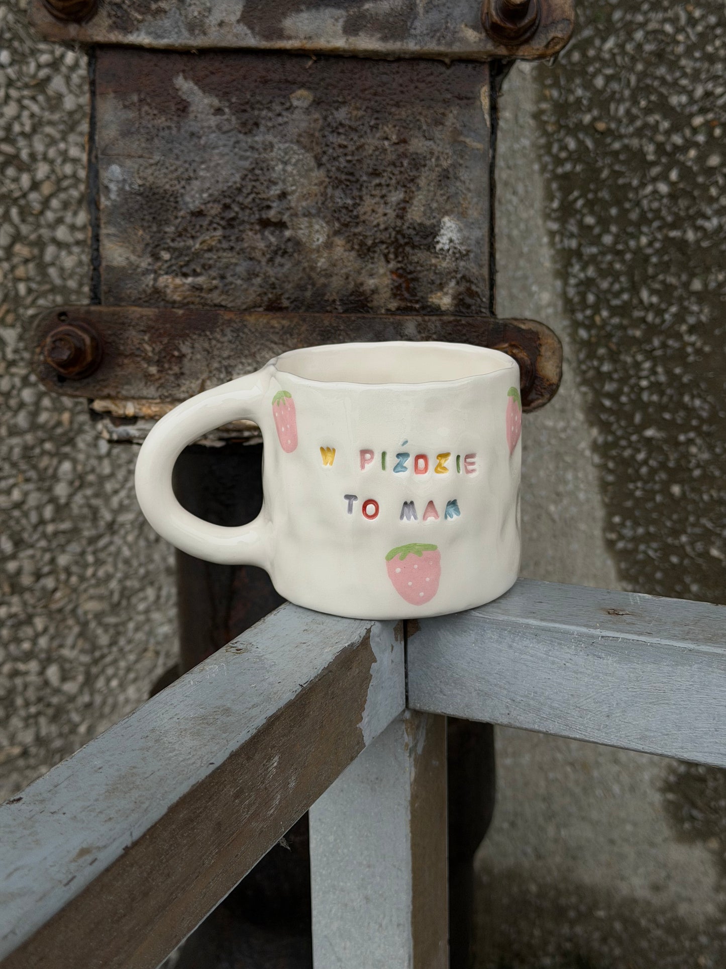 Kubek L "w piździe to mam"