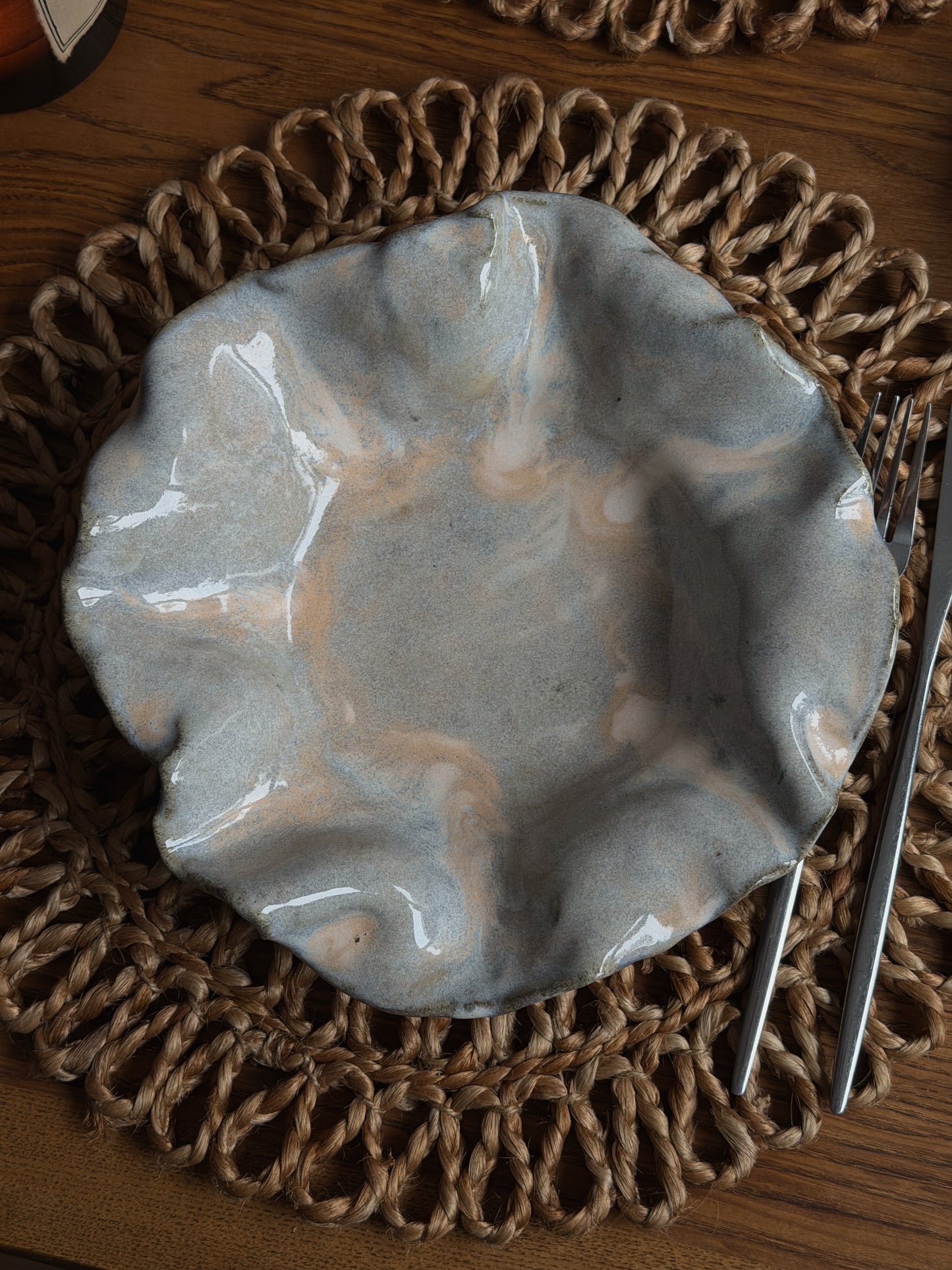 Talerz ceramiczny do pasty LIMITED