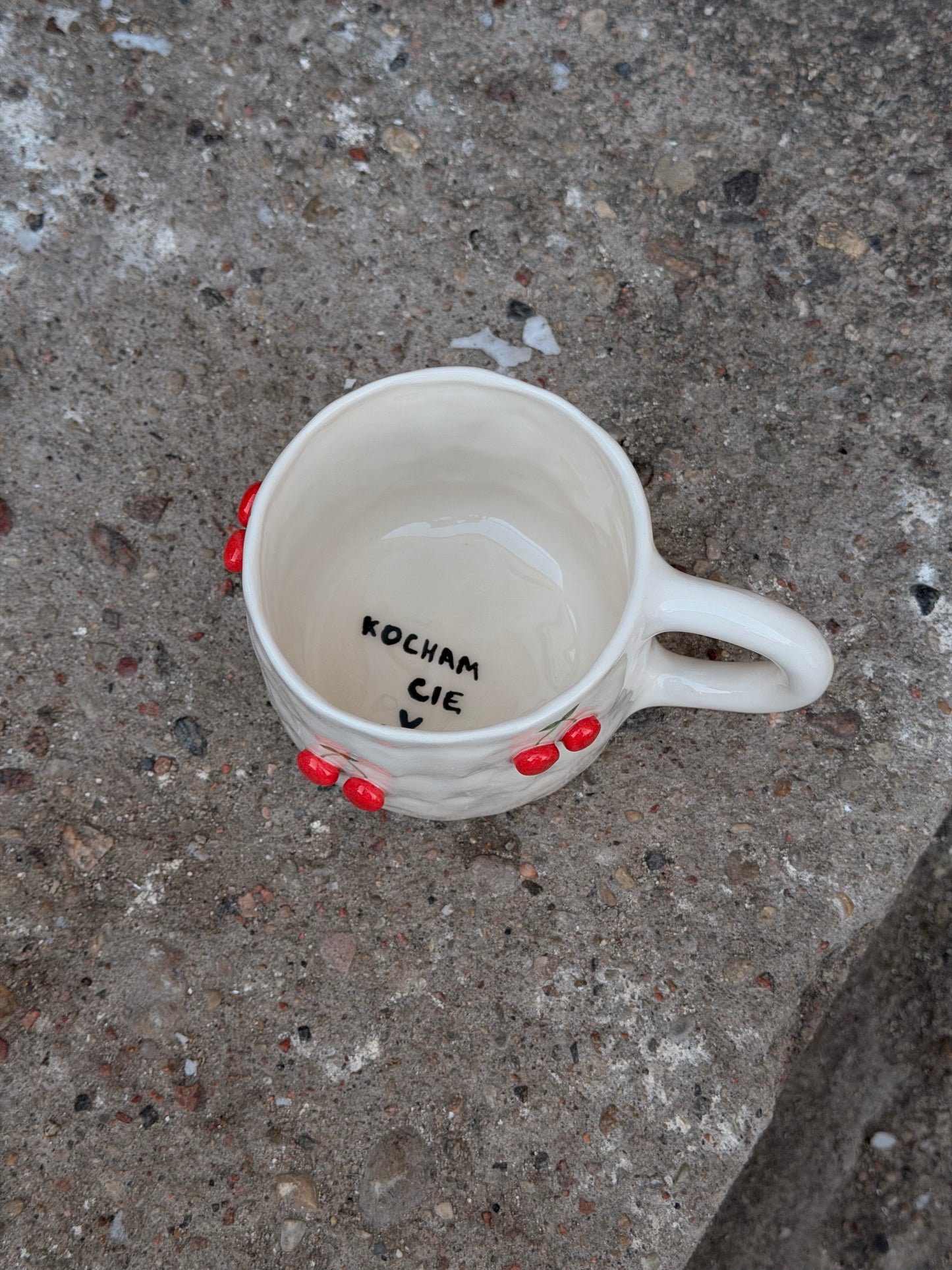 Kubek L "kocham cię"