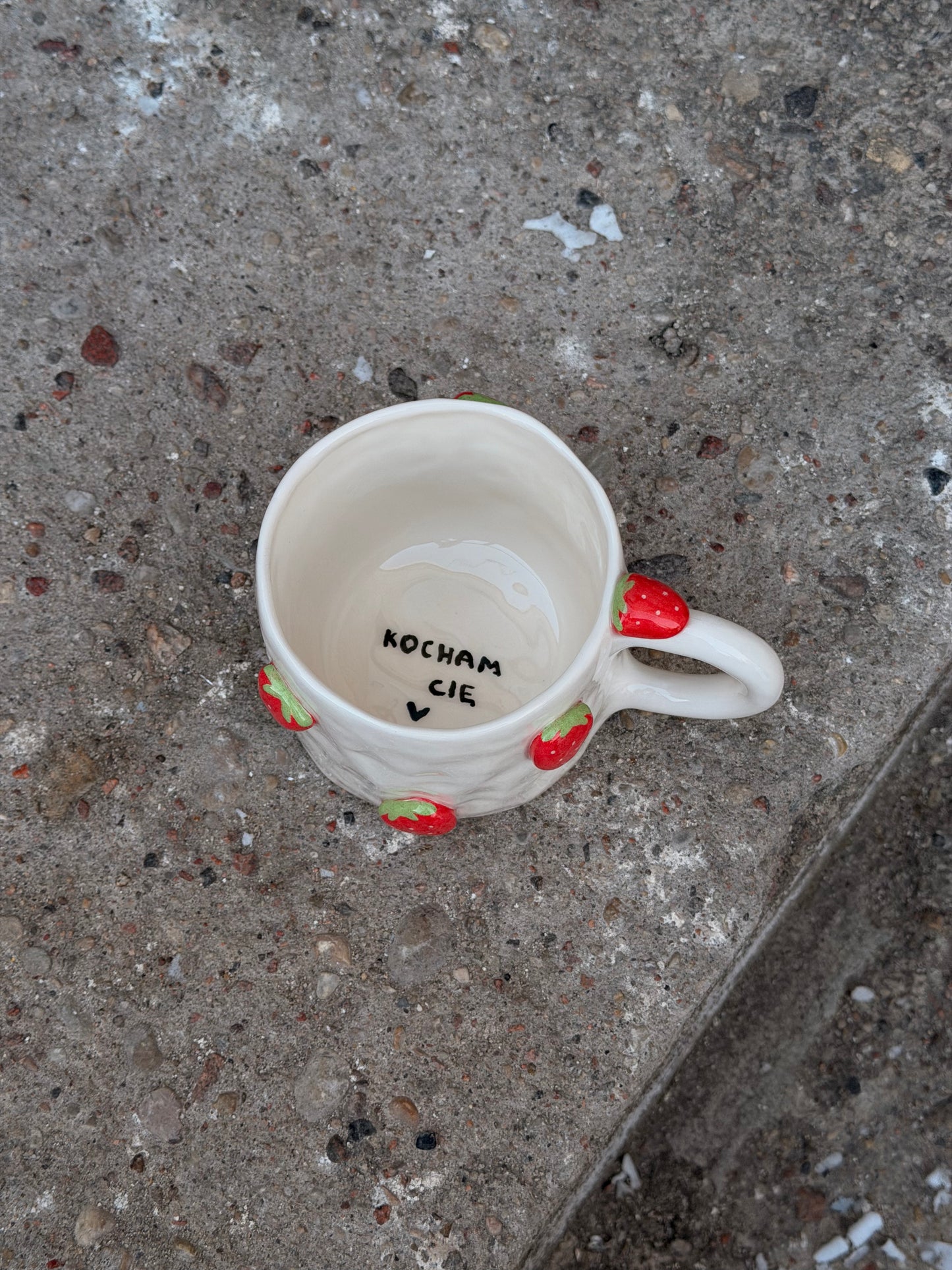 Kubek L "kocham cię"