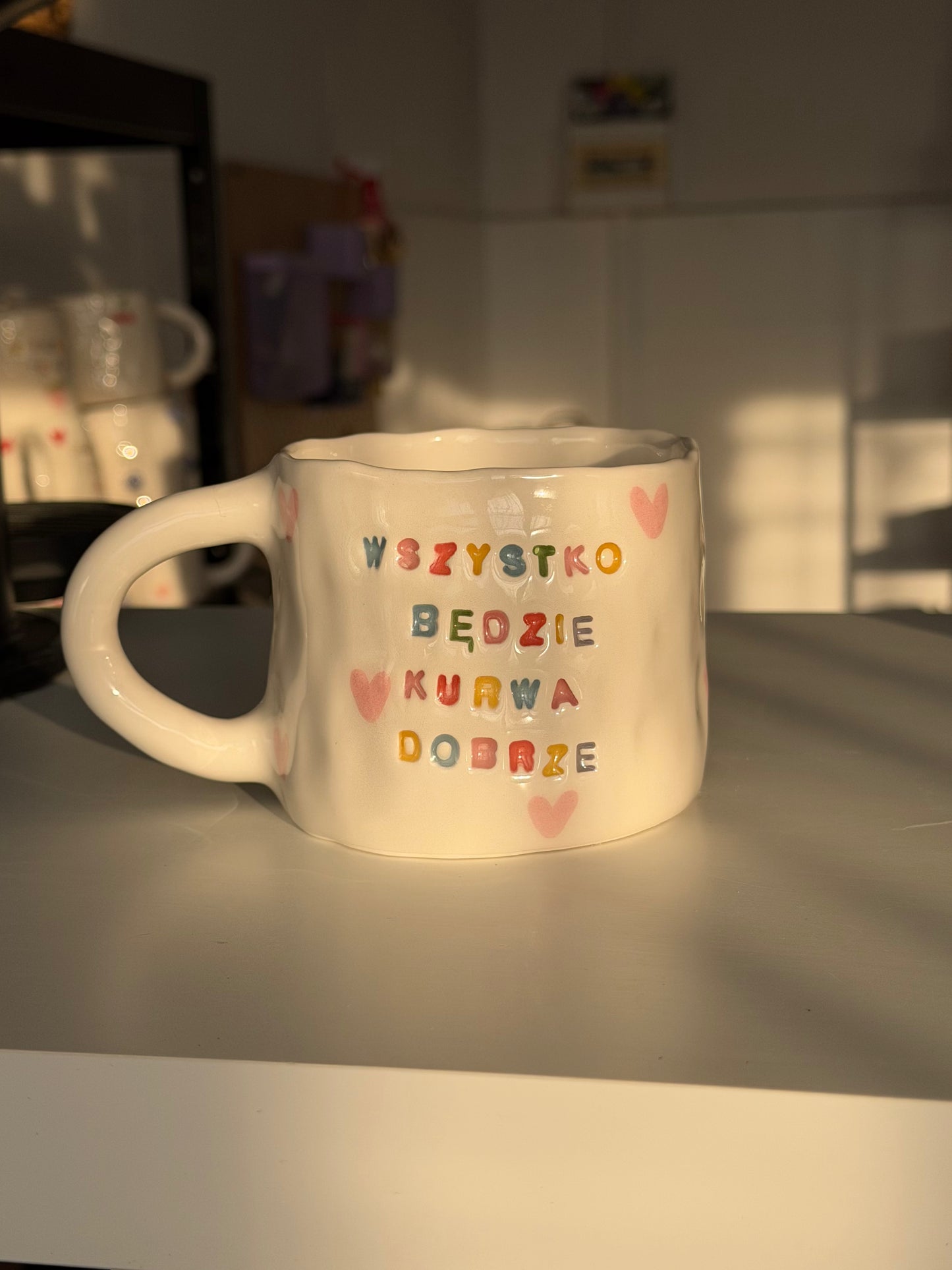 Kubek L "wszystko będzie kurwa dobrze"