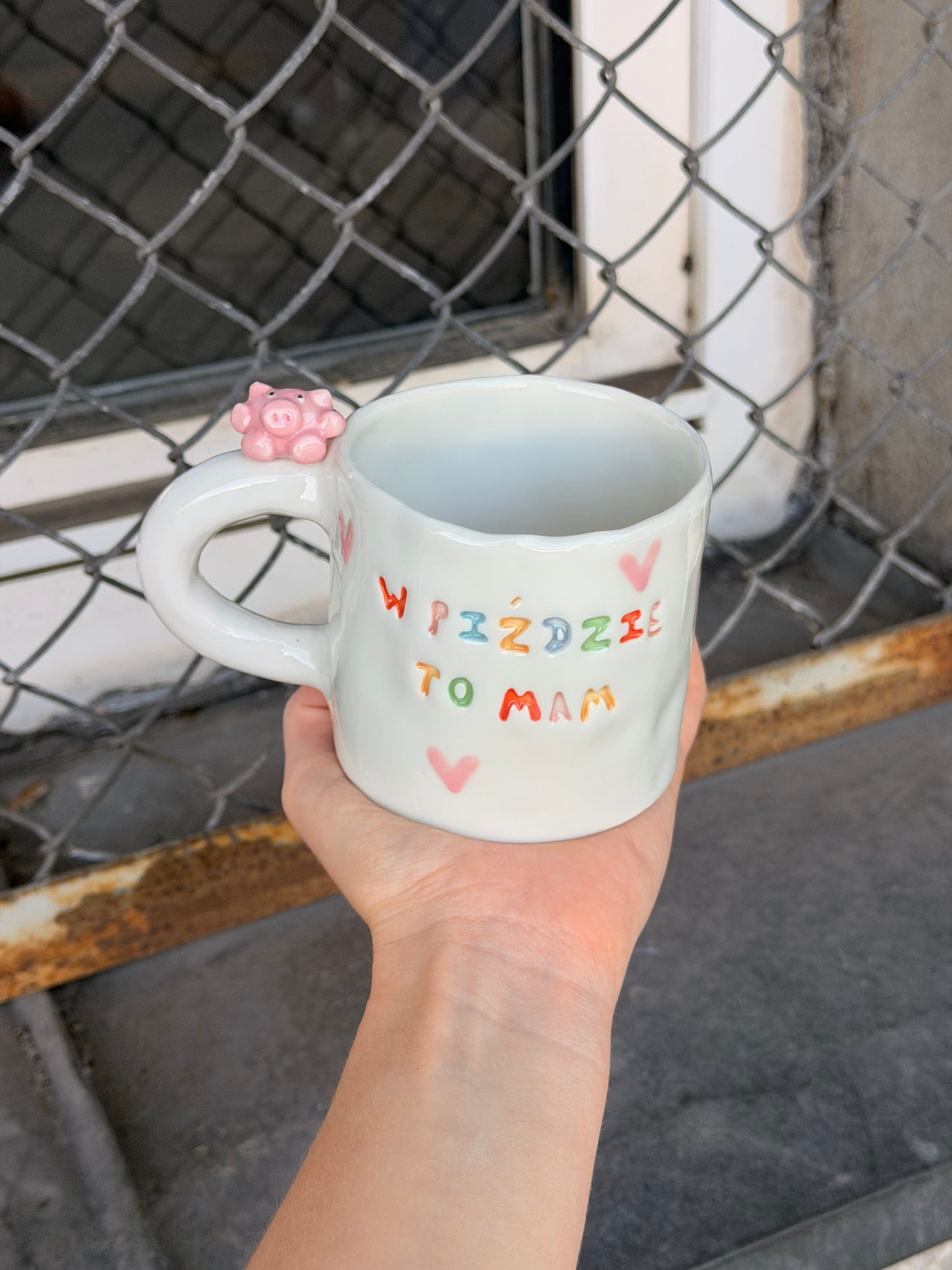 Kubek M "w piździe to mam"
