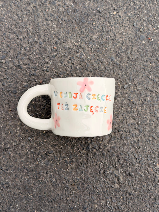 Kubek L "w chuja cięcie też zajęcie"