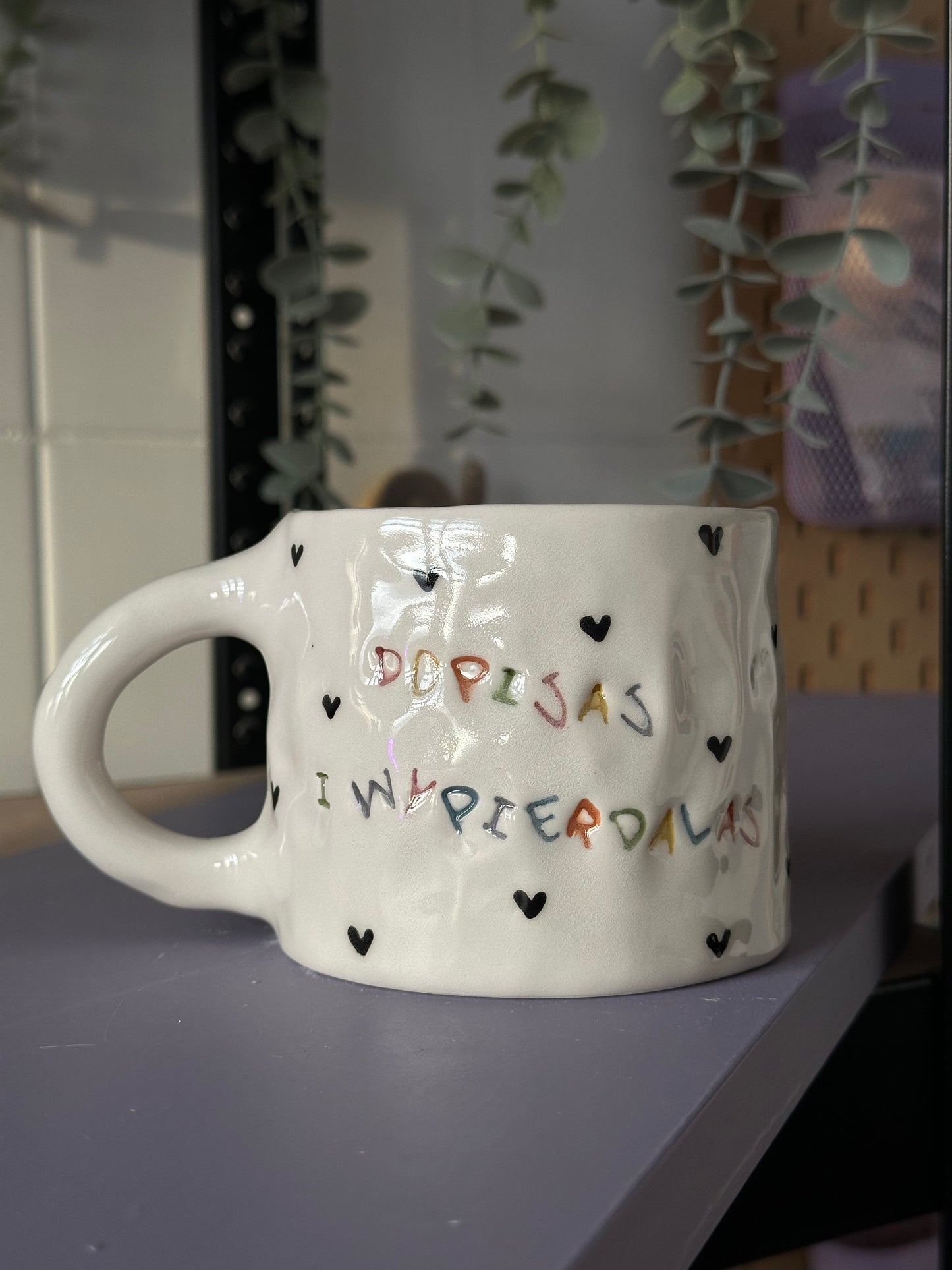 Kubek "dopijaj i wypierdalaj"