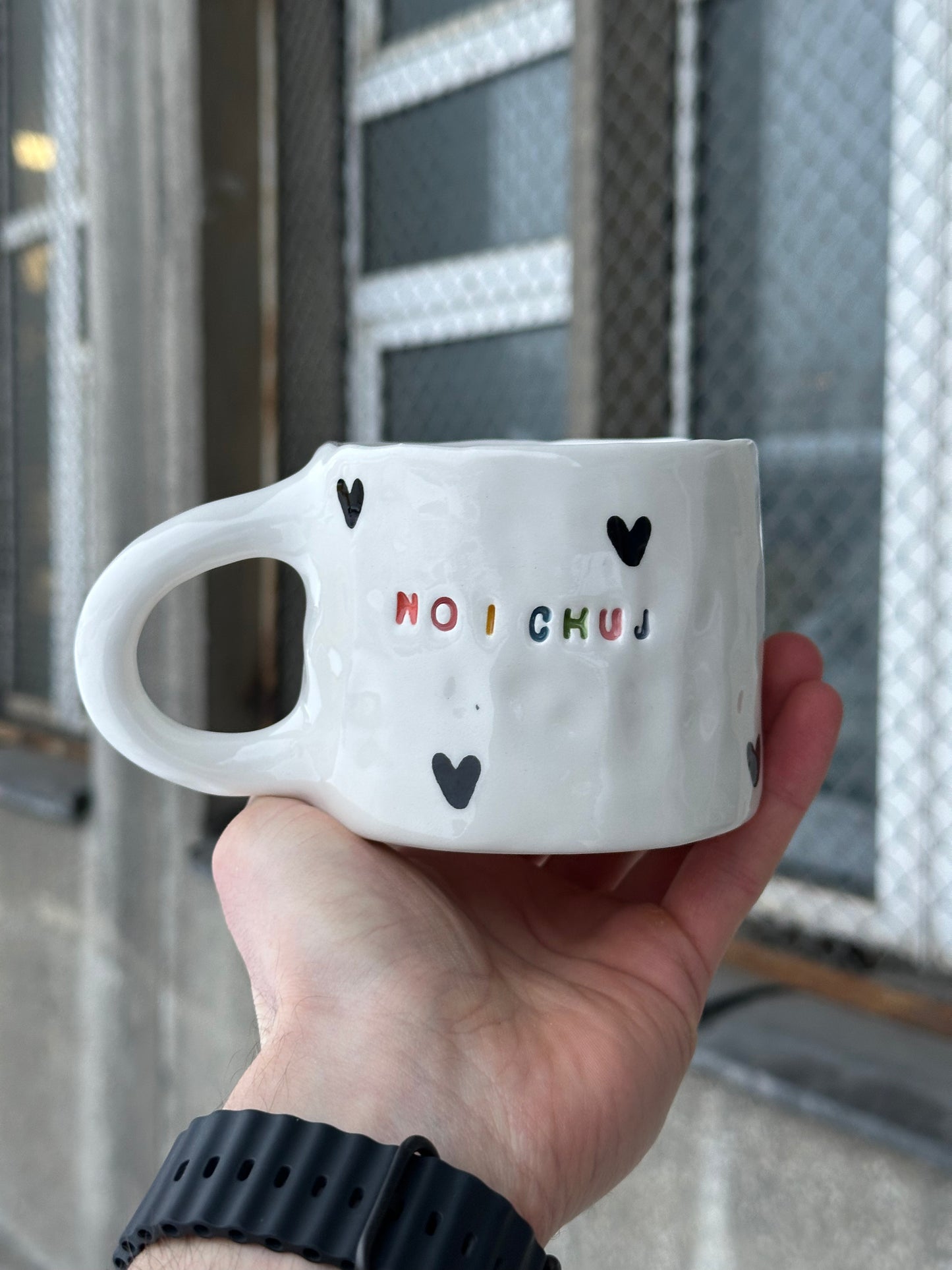 Kubek L "no i chuj"