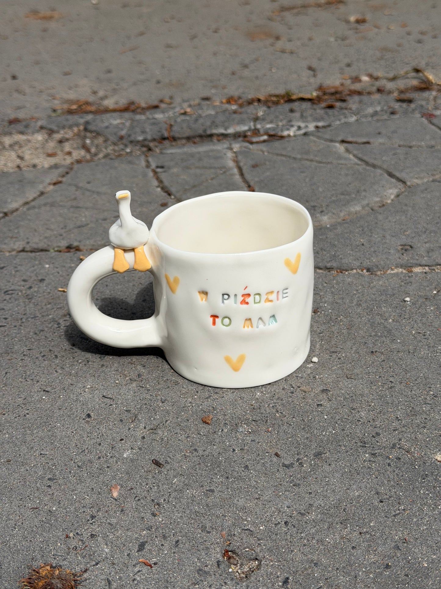Kubek M "w piździe to mam"
