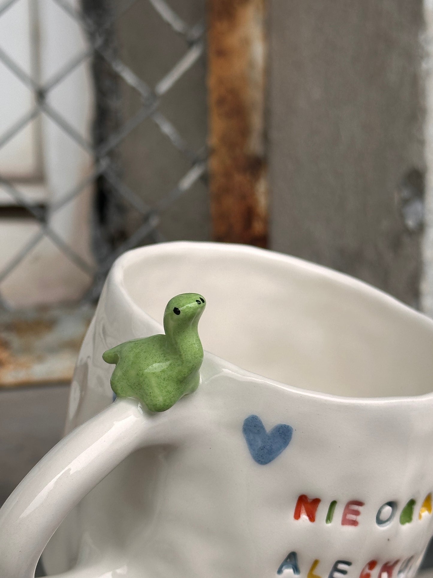 Kubek "nie ogarniam ale chuj z tym"