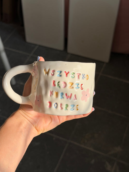Kubek L "wszystko będzie kurwa dobrze"
