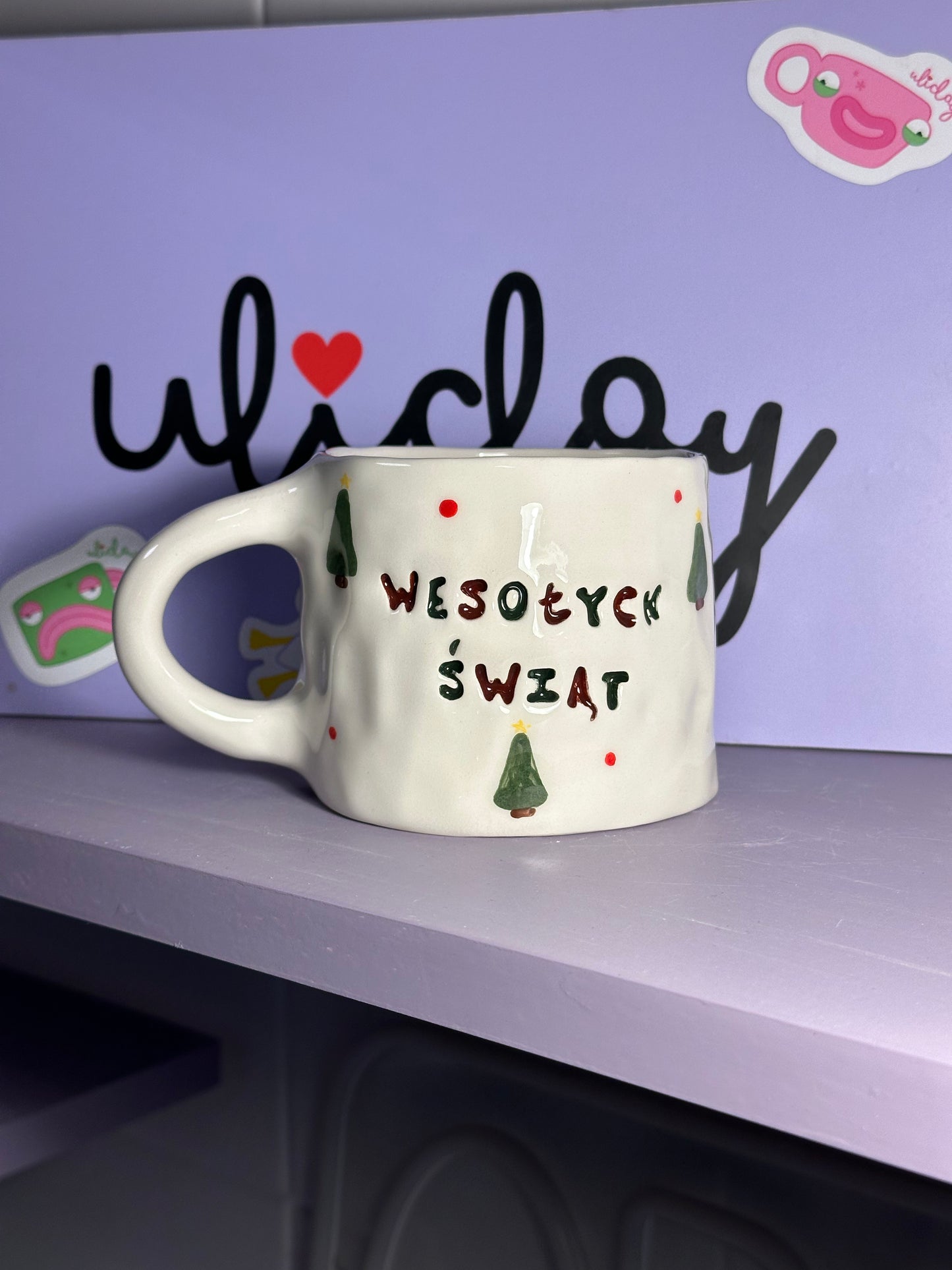 Kubek "wesołych świąt"