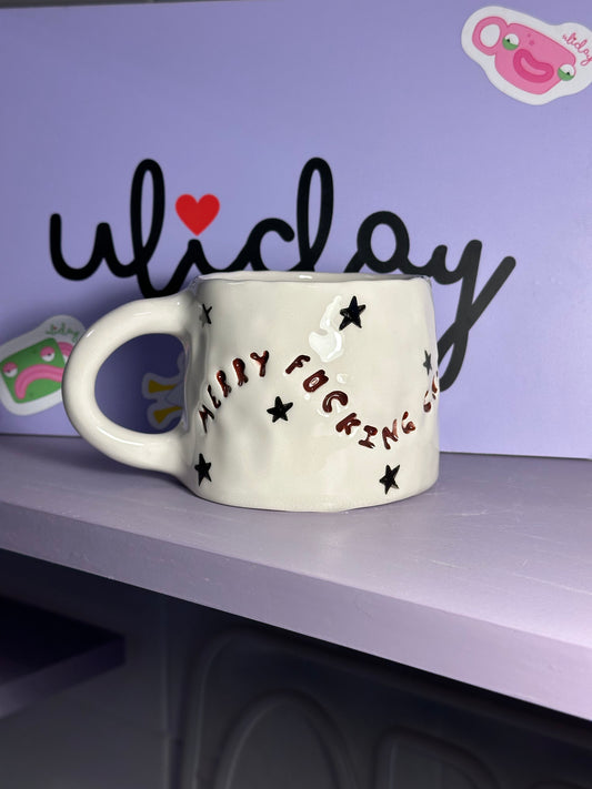 Kubek "merry fucking christmas"