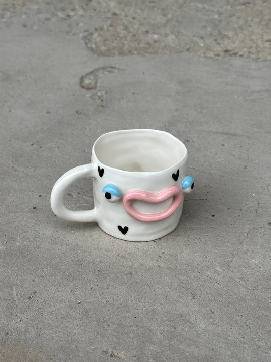 Kubek L "buźka z pupką"