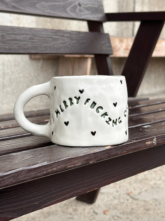 Kubek "merry fucking christmas"