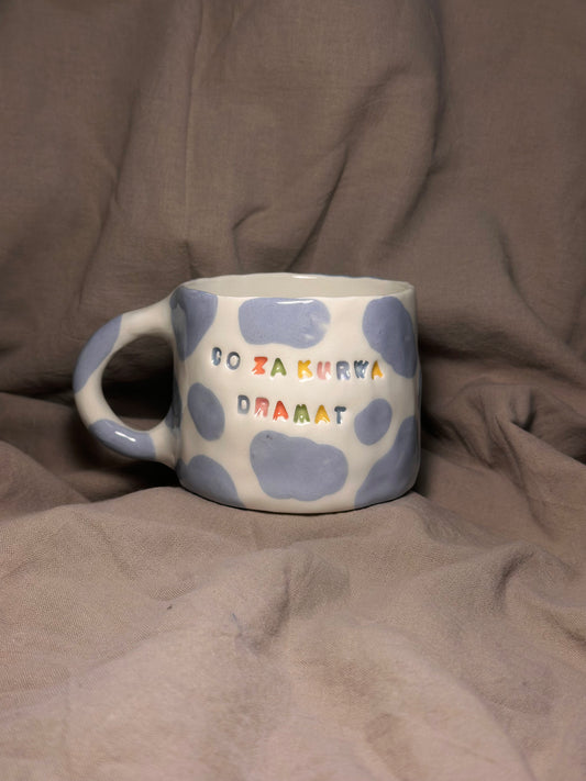 Kubek L "co za kurwa dramat"