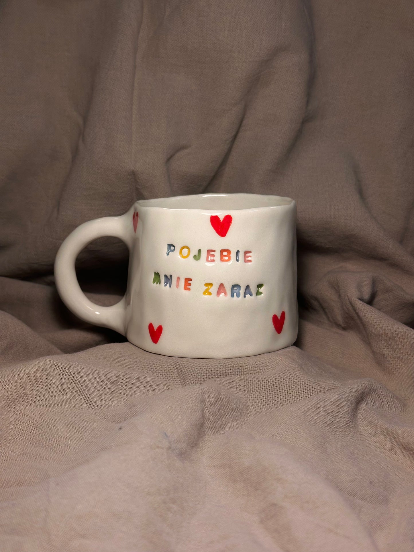 Kubek "pojebie mnie zaraz"