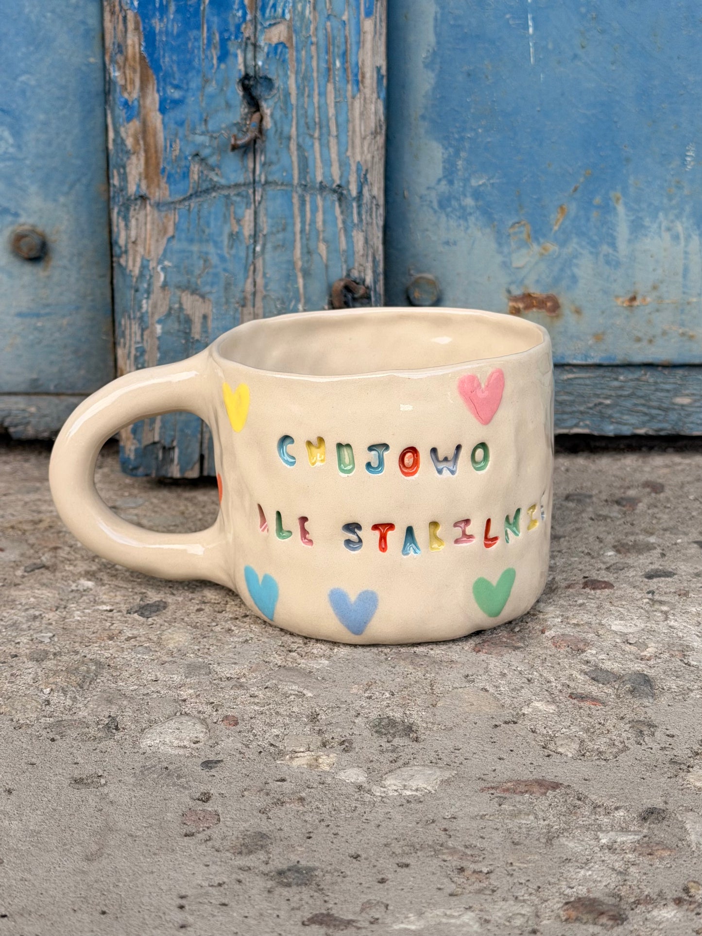 Kubek L "chujowo ale stabilnie"