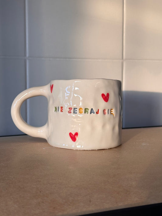 Kubek "nie zesraj się"