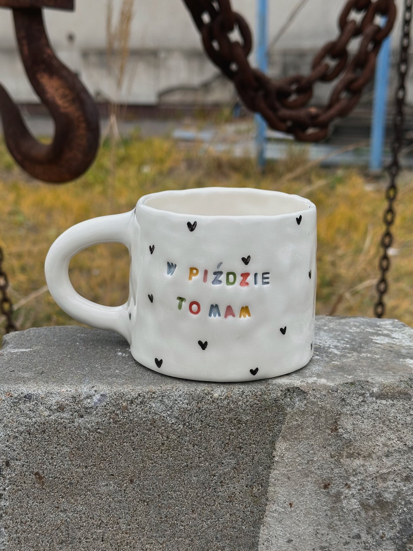 Kubek L "w piździe to mam"