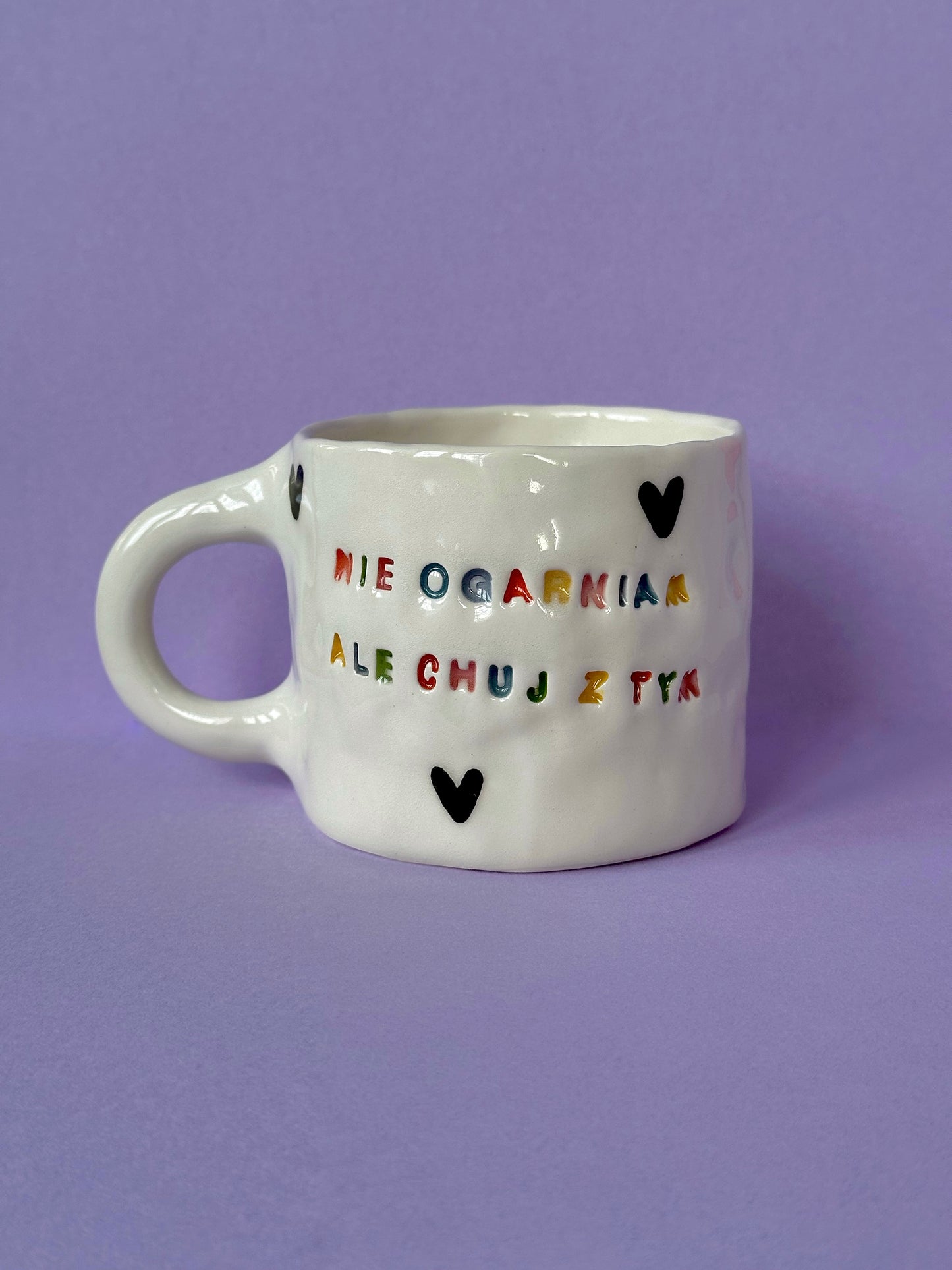 Kubek L "nie ogarniam ale chuj z tym"