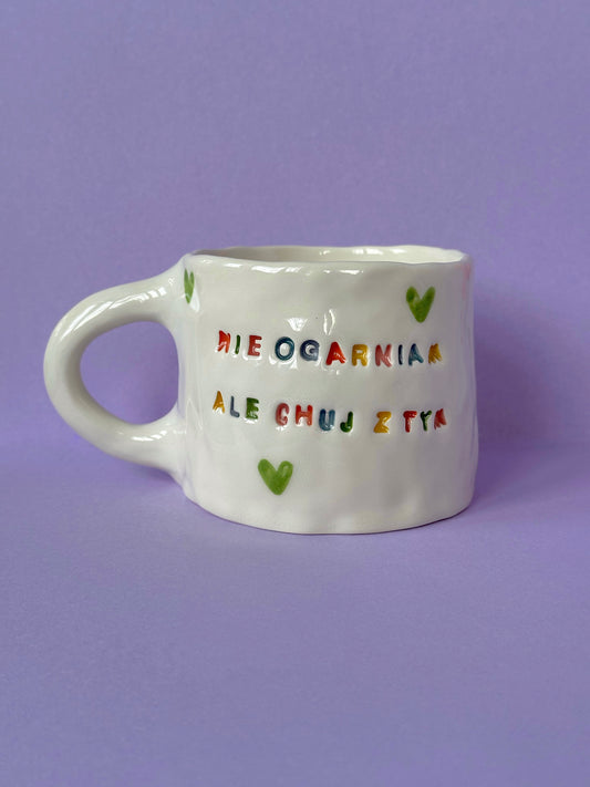 Kubek L "nie ogarniam ale chuj z tym"