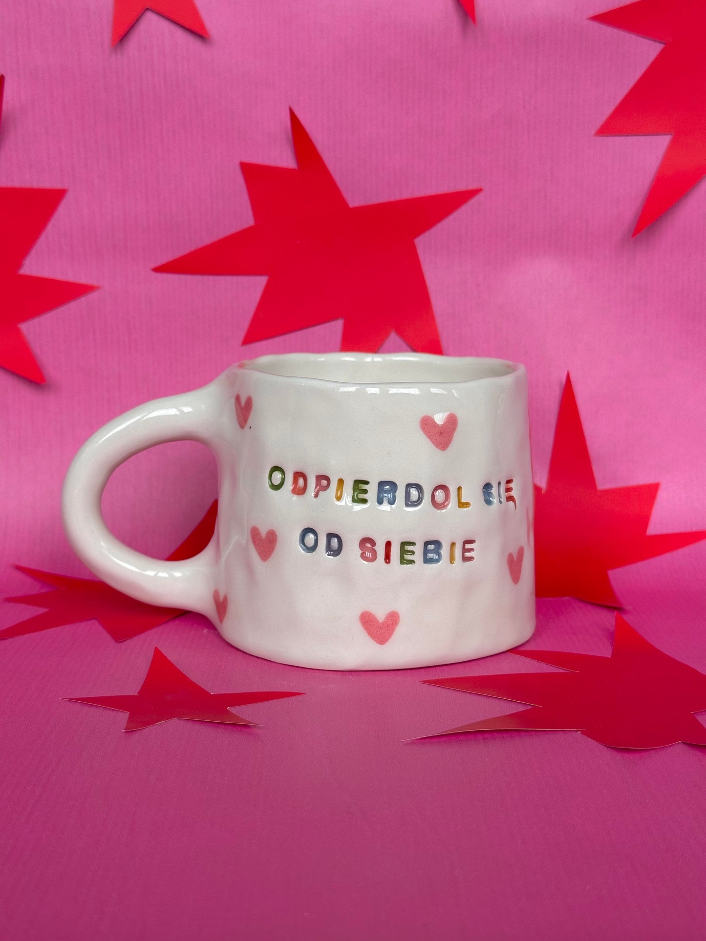 Kubek L "odpierdol się od siebie"